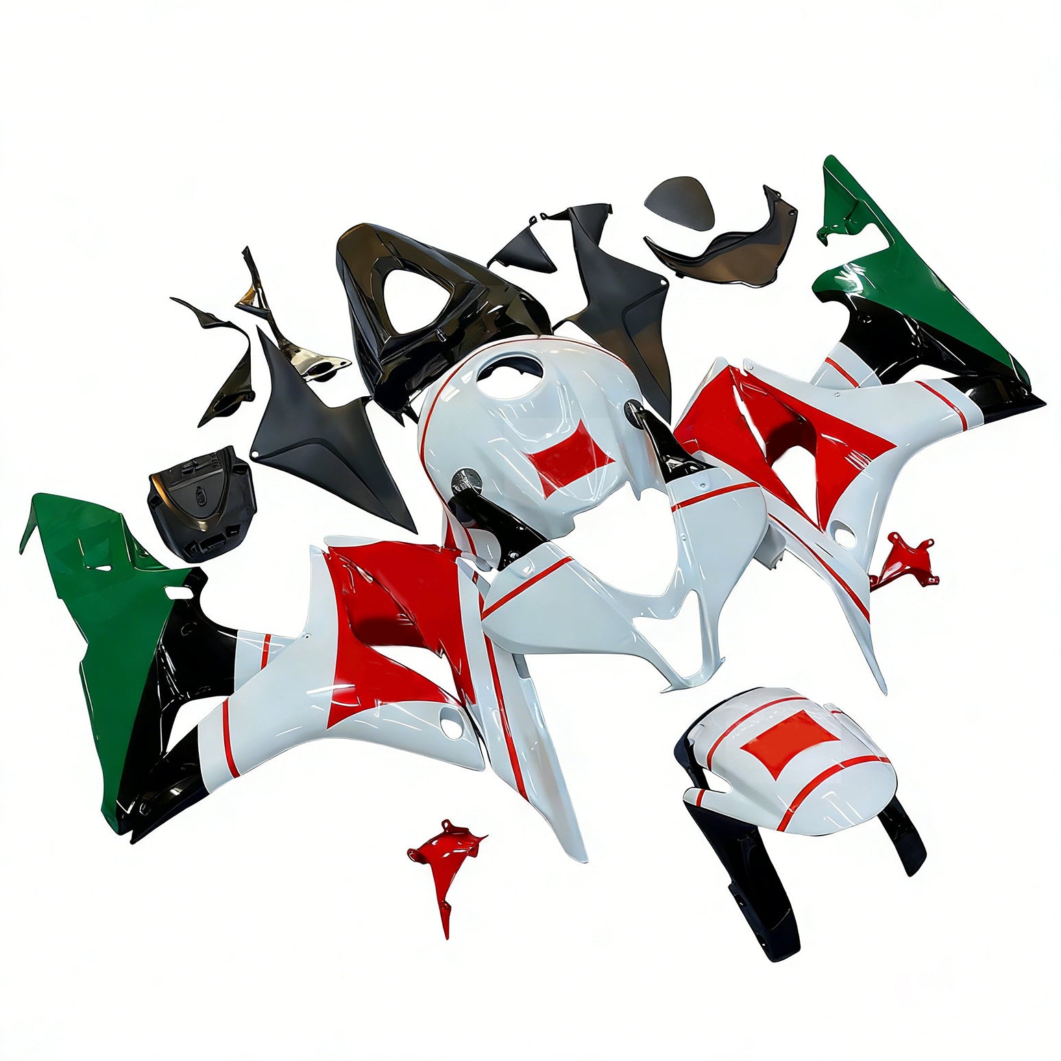 Carene Amotopart 2007-2008 Honda CBR 600 RR Multicolor San Carlo Generico