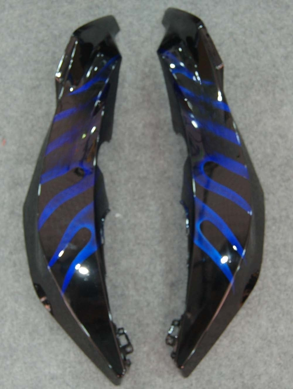 Carene Amotopart 2007-2008 Honda CBR 600 RR Nero e Blu Fiamma Generico