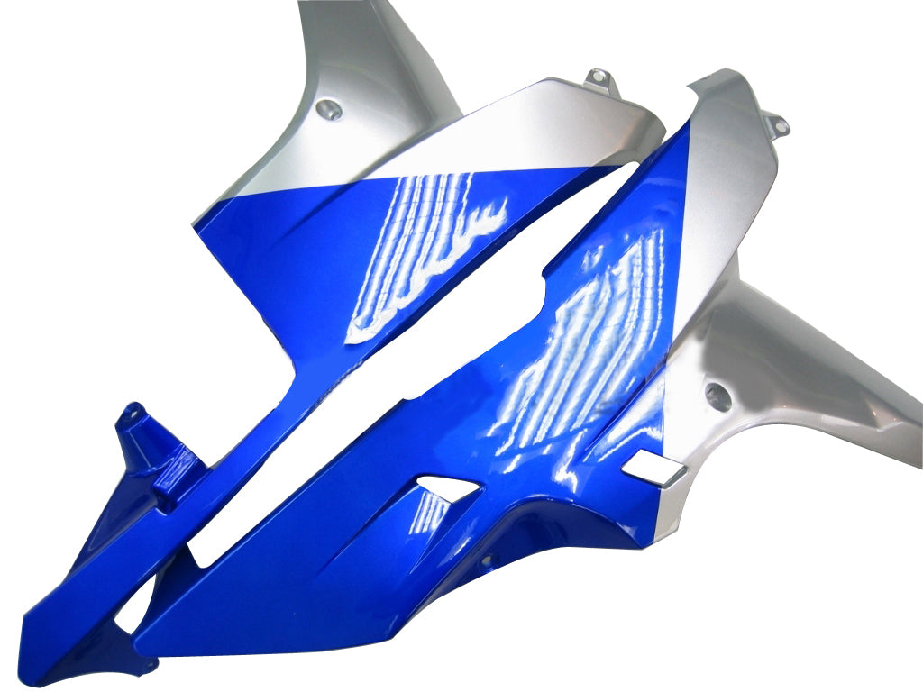 Carénages Amotopart 2007-2008 Honda CBR 600 RR Silver &amp; Blue Flame Generic