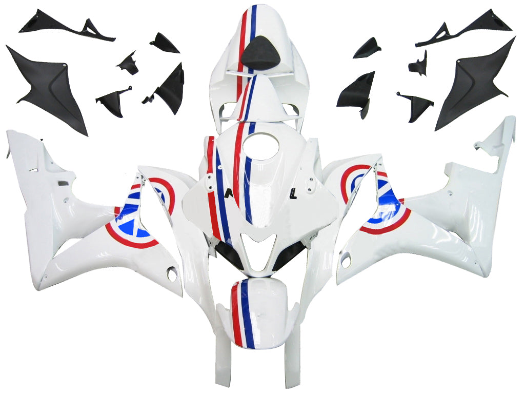 Amotopartin suojat 2007-2008 Honda CBR 600 RR valkoinen Repsol Generic