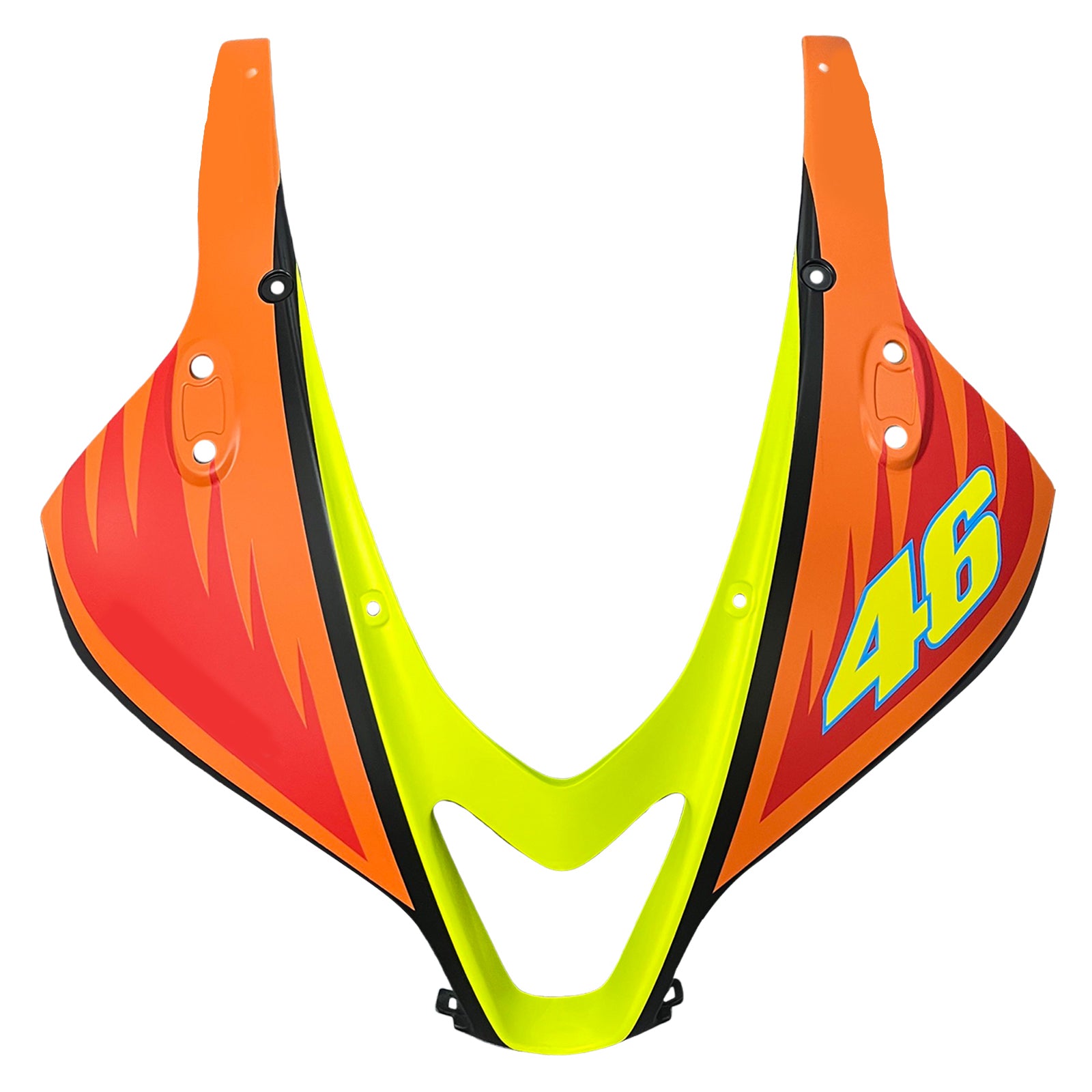 Carénages Amotopart 2007-2008 Honda CBR 600 RR Noir Valentino Rossi Generic