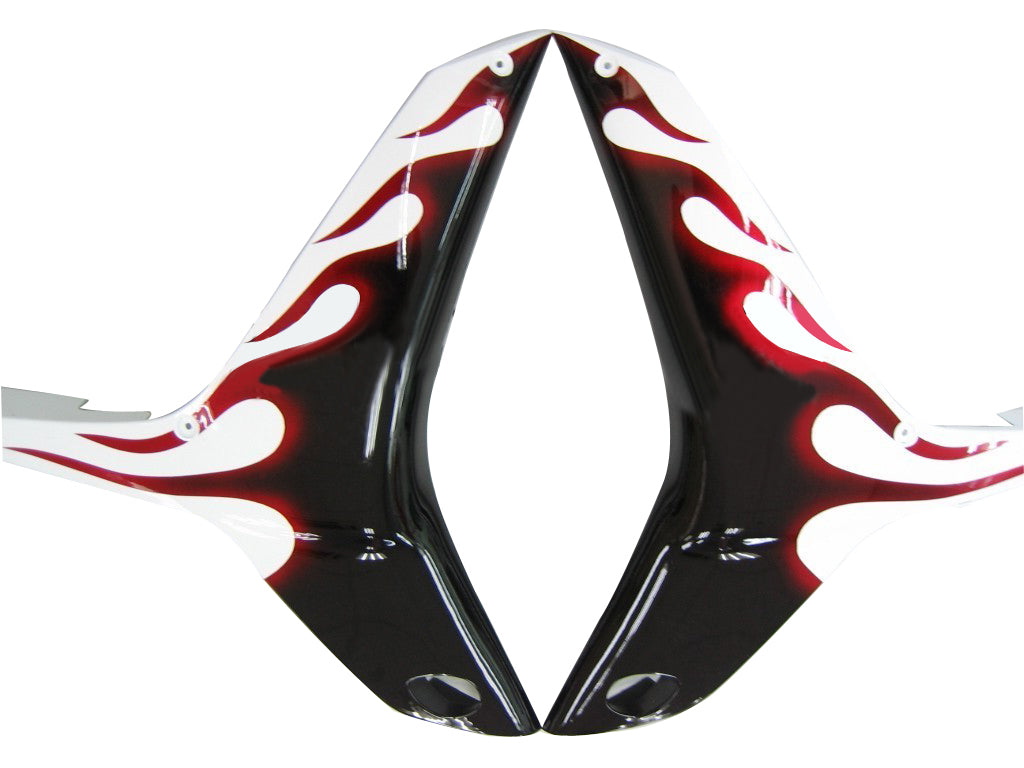 Amotopart stroomlijnkappen 2007-2008 Honda CBR 600 RR wit zwart en vlamrood CBR generiek