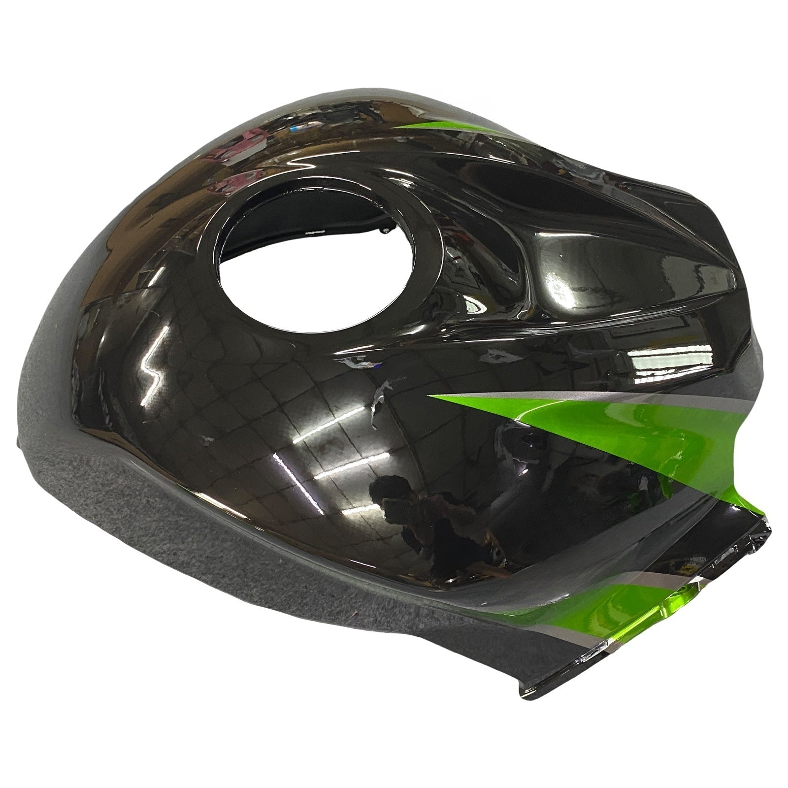 Carenados Amotopart 2007-2008 Honda CBR 600 RR Metálico Negro y Verde Honda Generic