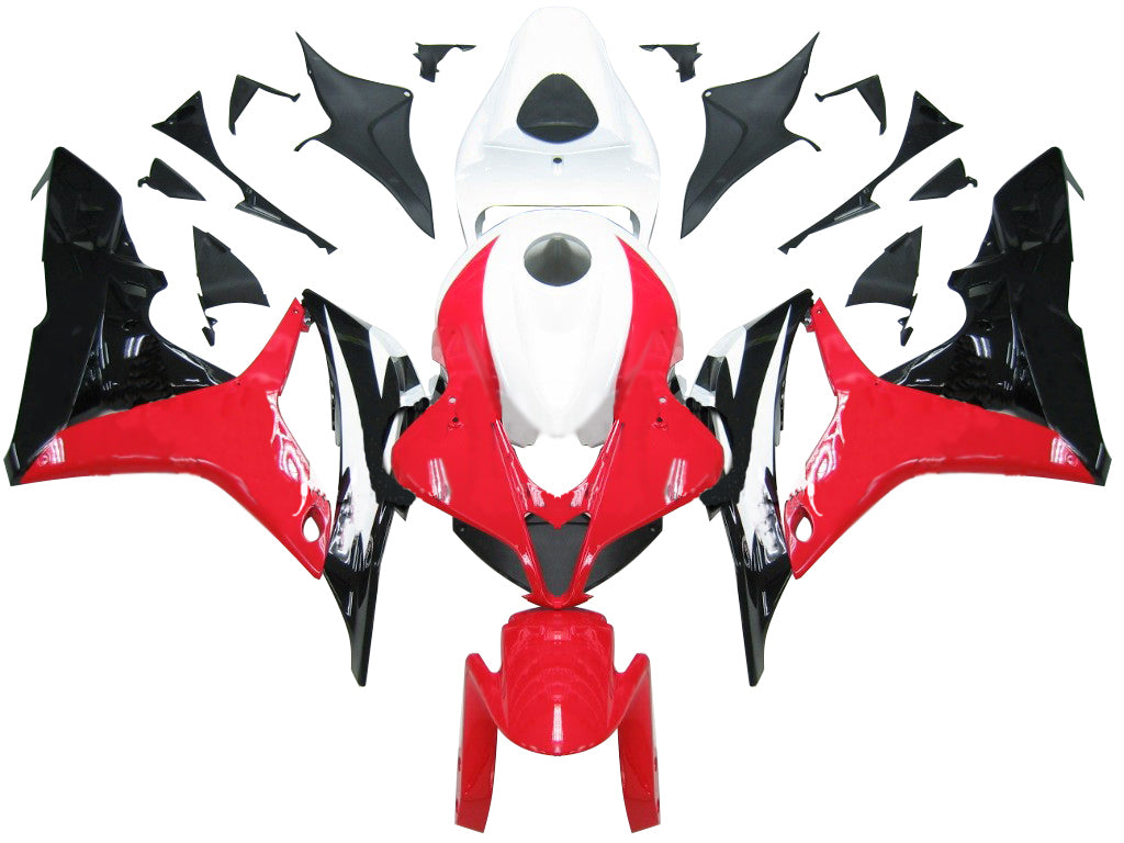 Carénages Amotopart 2007-2008 Honda CBR 600 RR Rouge Blanc Noir Honda Generic