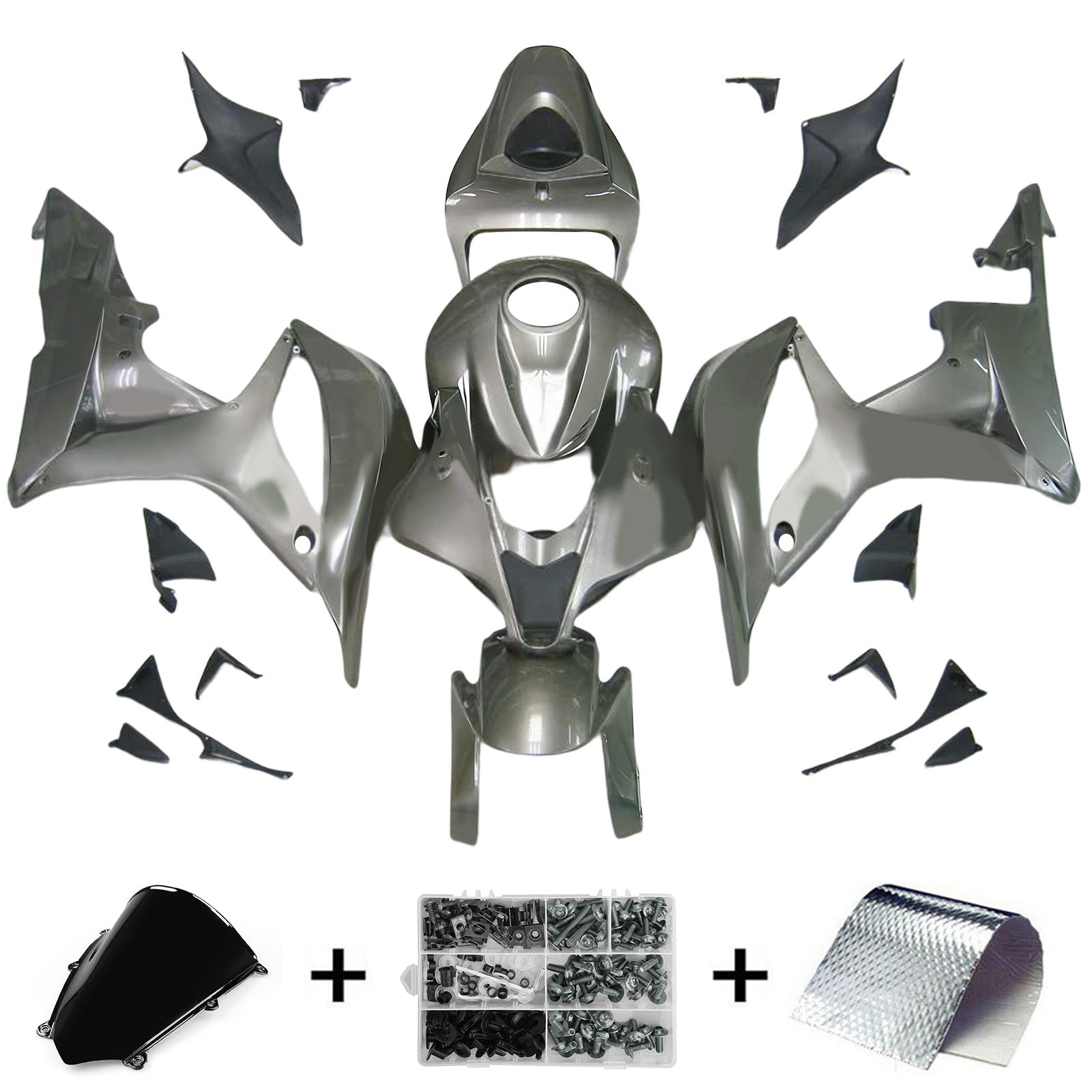 Kit de carénage en plastique ABS pour Honda CBR600RR 2007-2008 F5