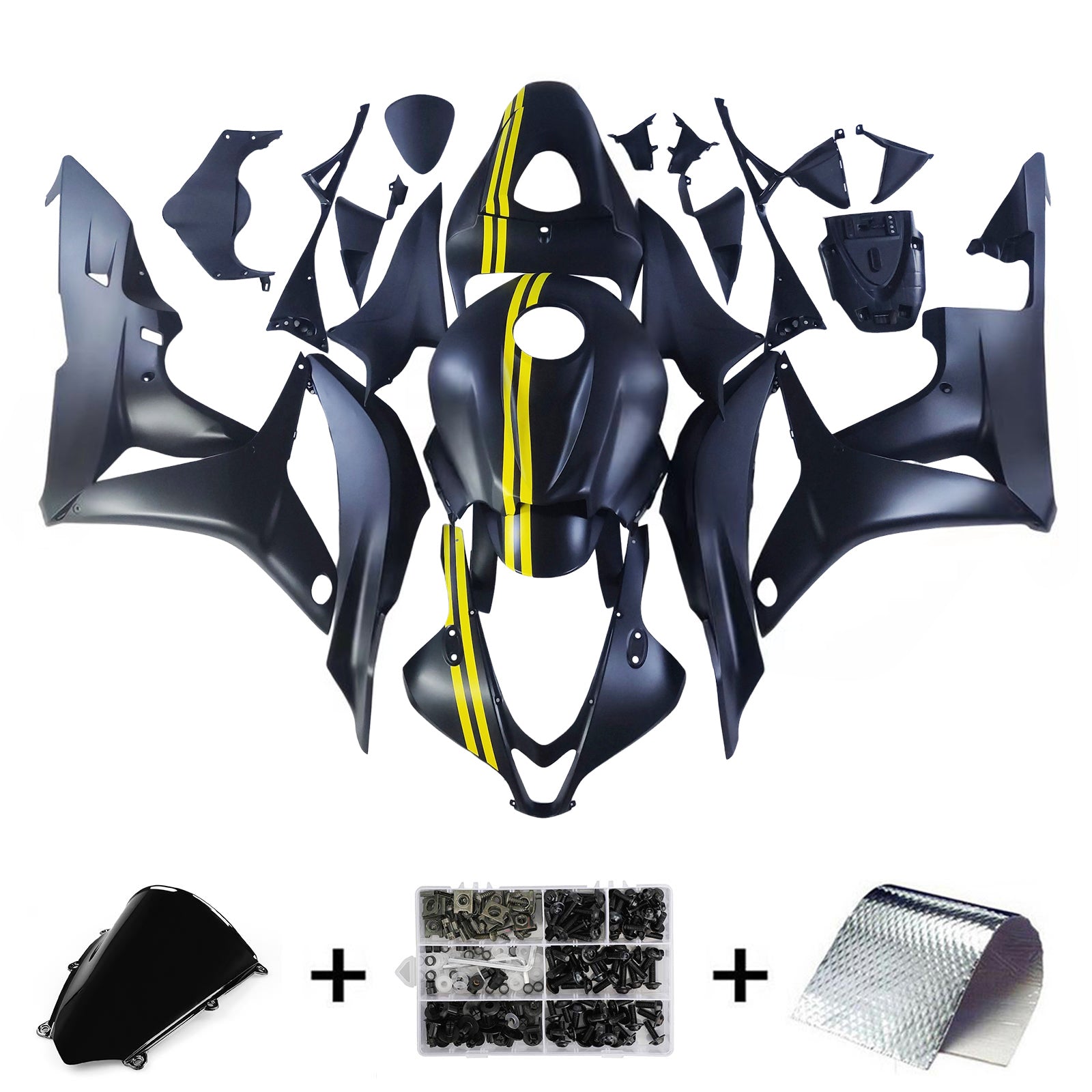 ABS plastični komplet za Honda CBR600R 2007-2008 F5