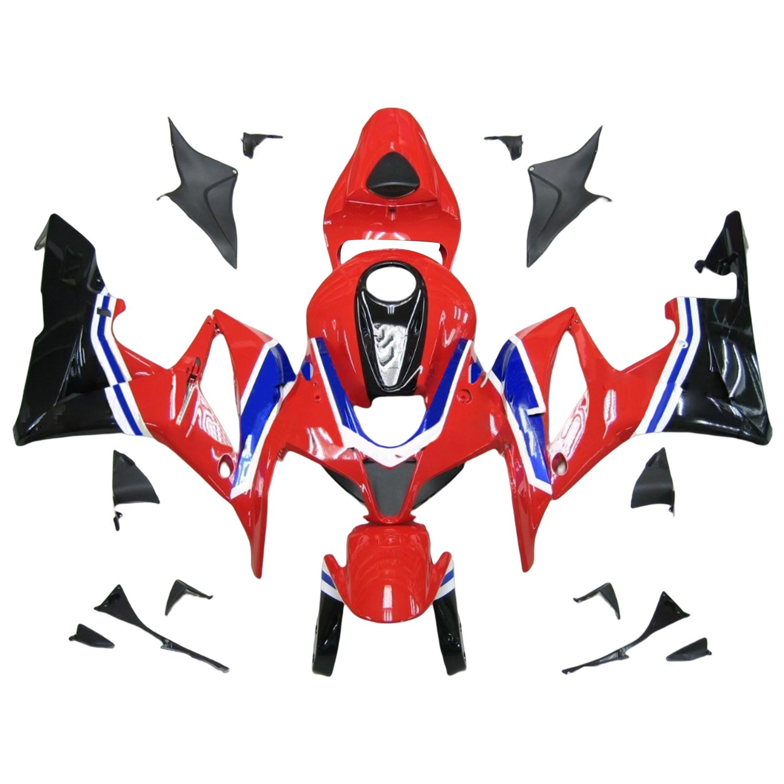 ABS Plastic Kairing Kit voor Honda CBR600R 2007-2008 F5