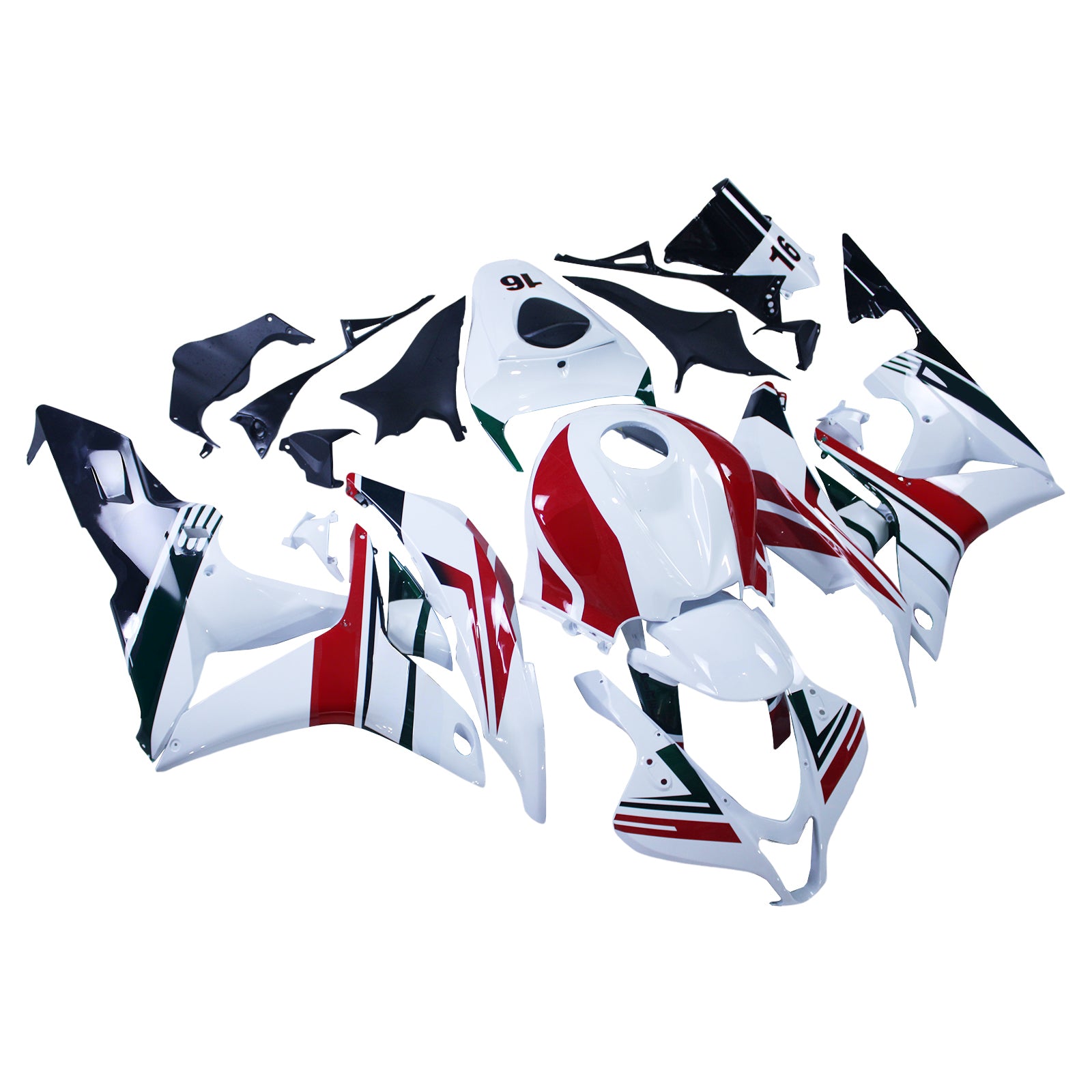 Amotopart Honda CBR600RR 2007-2008 F5 Kit de carenado de carrocería de plástico ABS