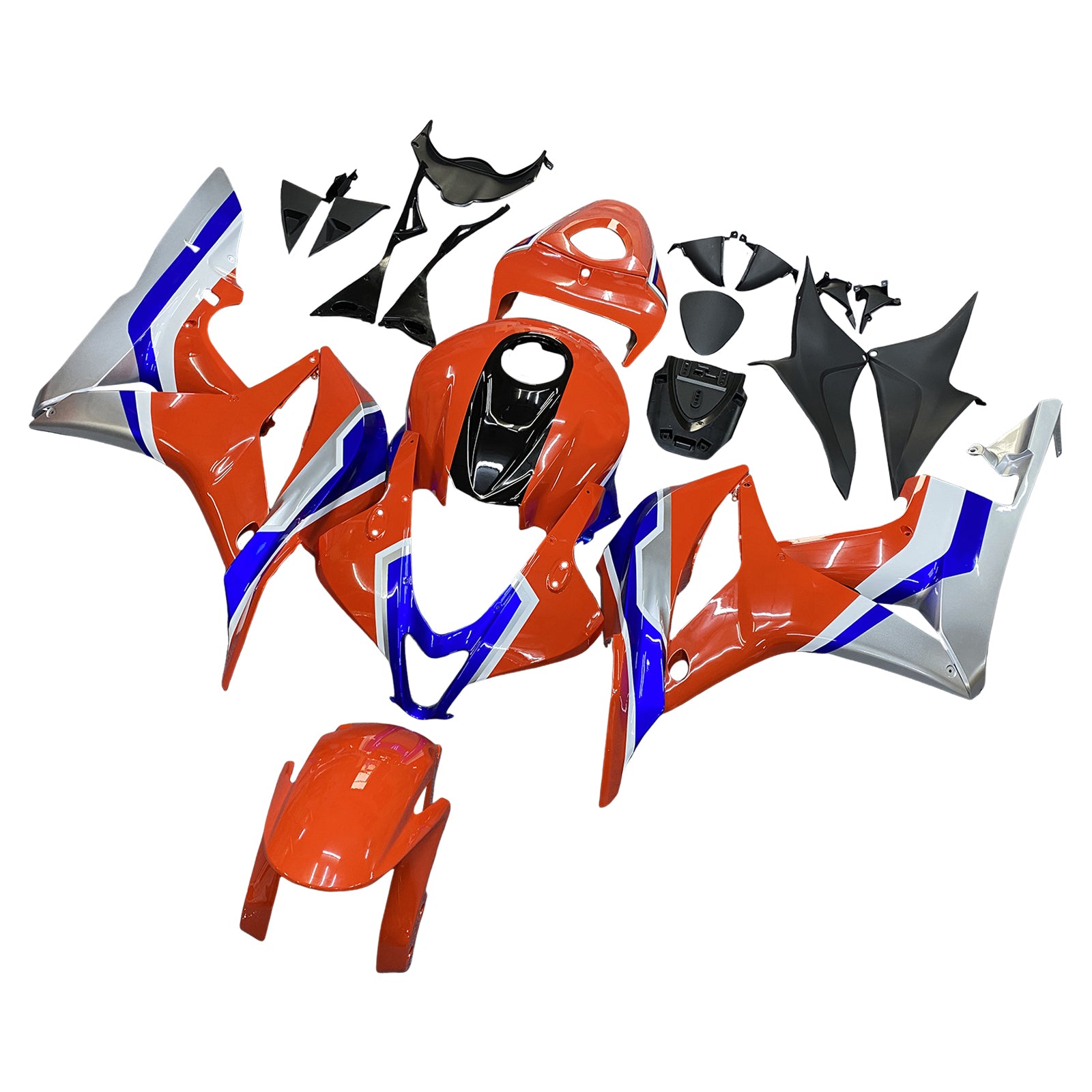 Amotopart Honda CBR600RR 2007-2008 F5 Kit Carénage Carrosserie Plastique ABS