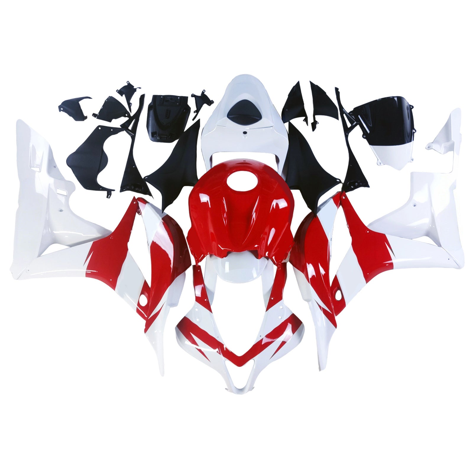 Amotopart Honda CBR600RR 2007-2008 F5 ABS muovinen korin suojasarja
