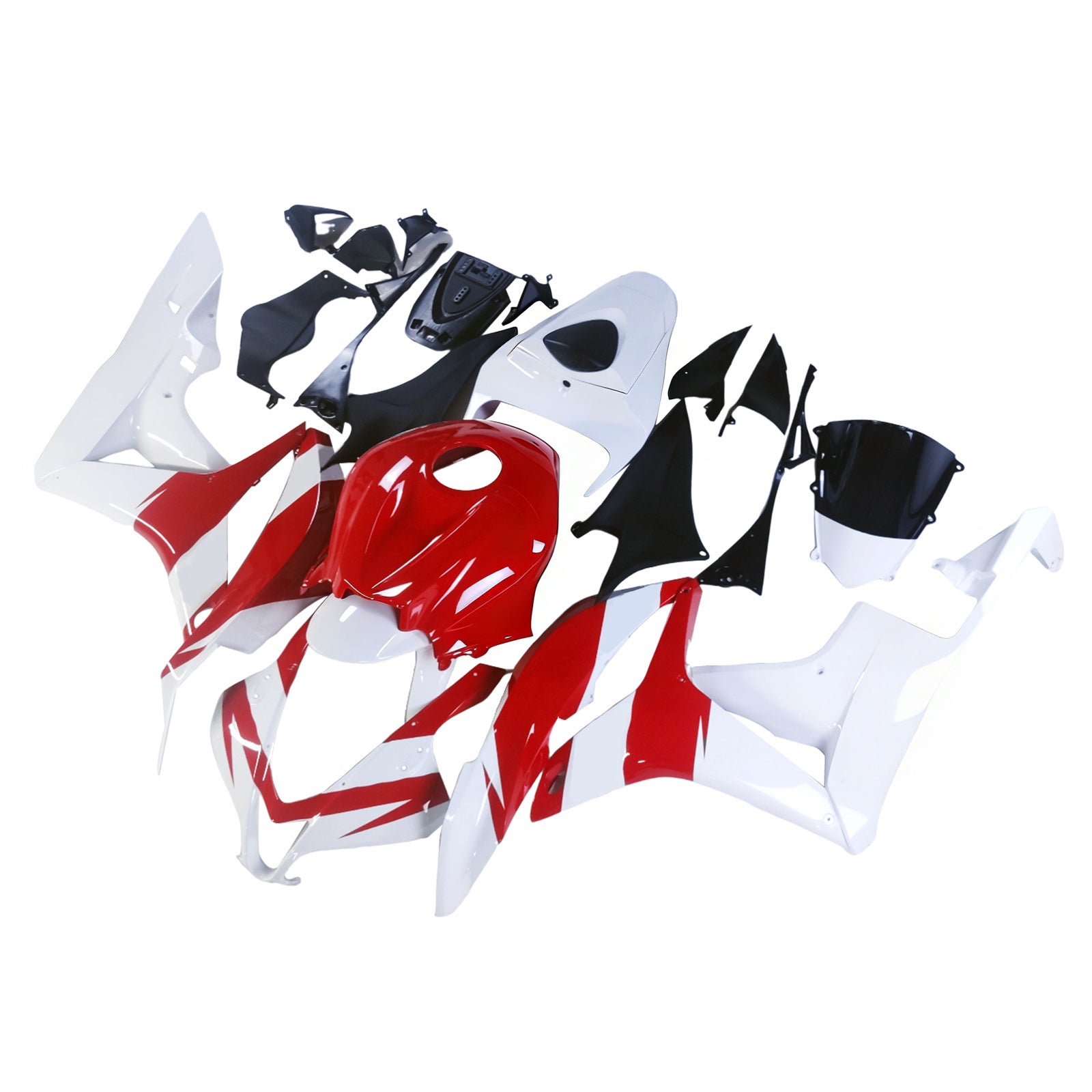 Amotopart Honda CBR600RR 2007-2008 F5 ABS muovinen korin suojasarja