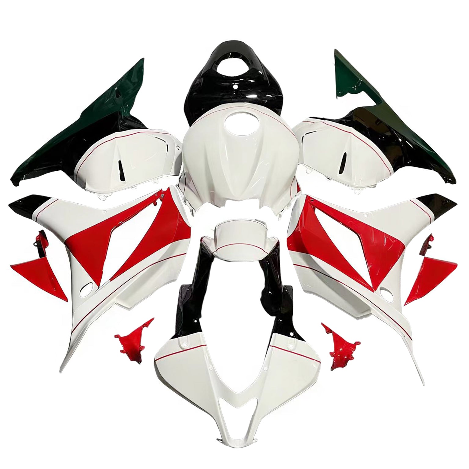 Markten Amotopart 2009-2012 Honda CBR 600 RR Multicolore San Carlo Generic