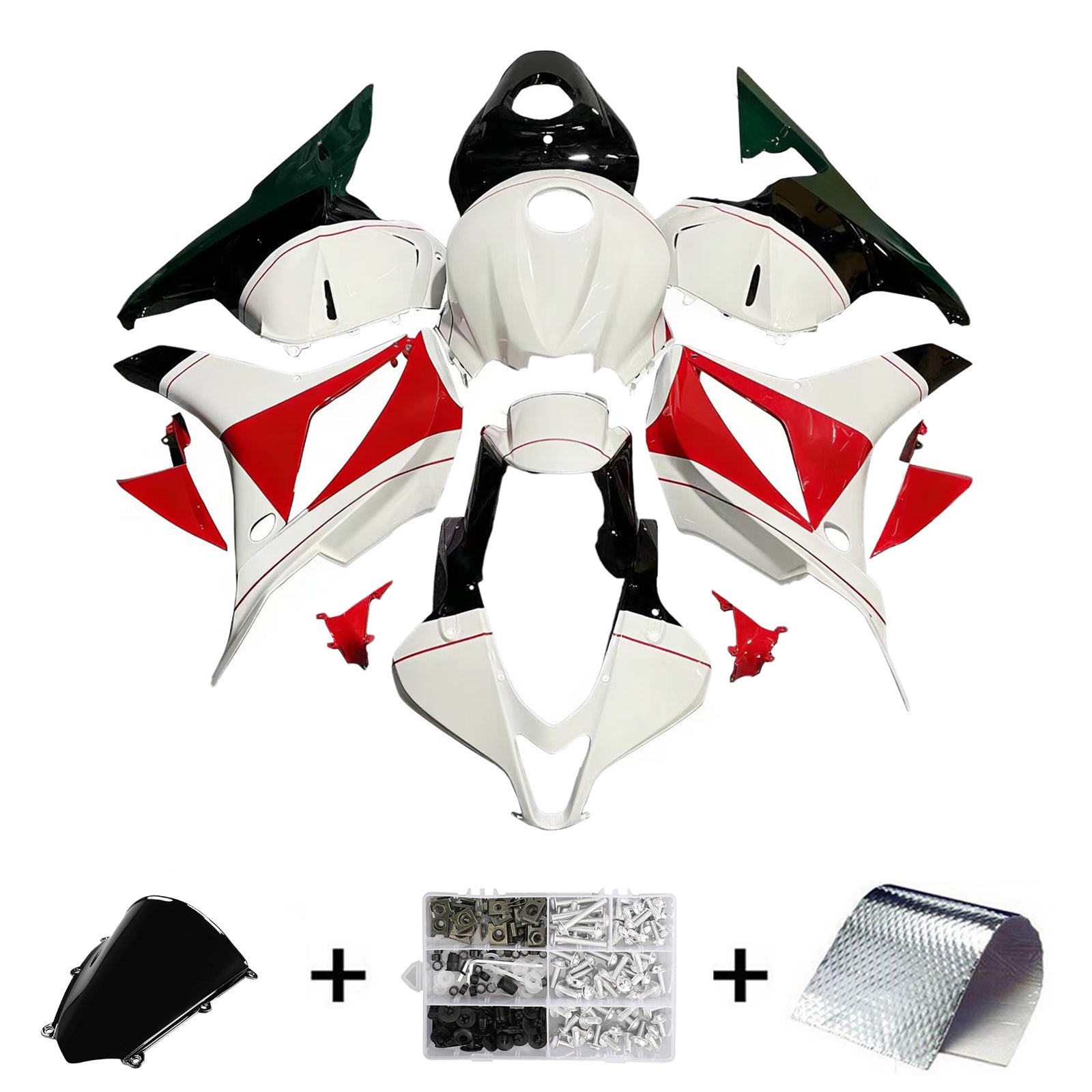 Markten Amotopart 2009-2012 Honda CBR 600 RR Multicolore San Carlo Generic