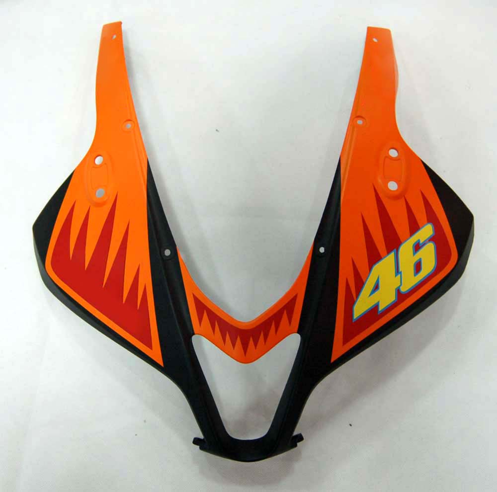 Carenado Amotopart 2009-2012 Honda CBR 600 RR Amarillo y Negro Valentino Rossi Moto Generic