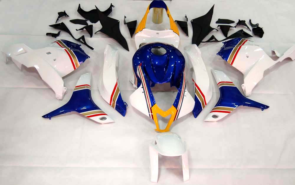 Carenados Amotopart 2009-2012 Honda CBR 600 RR Multicolor Rothmans Genérico