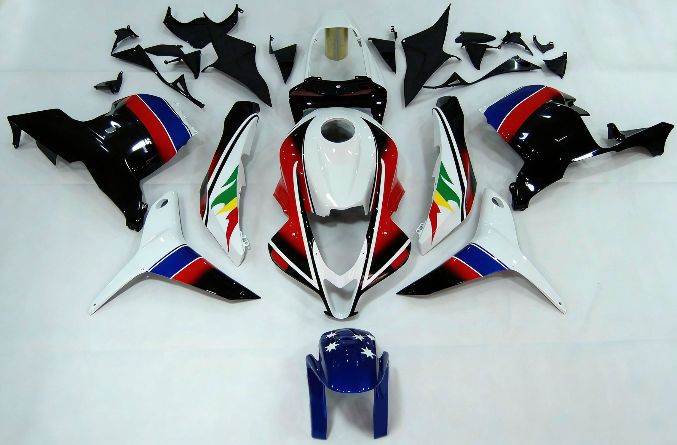 Owiewki Amotopart 2009-2012 Honda CBR 600 RR Multicolor Eurobet Generic