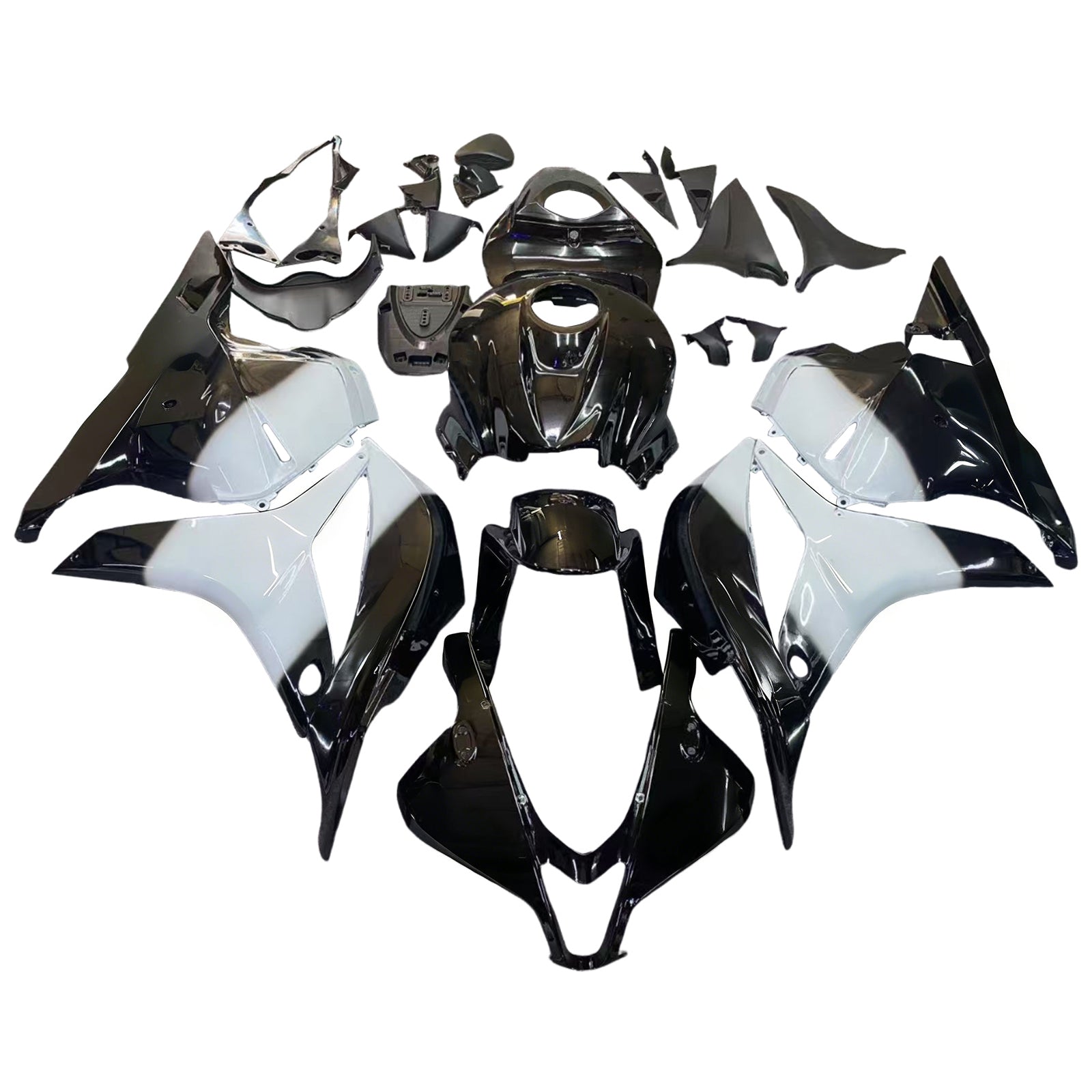 Owiewki Amotopart 2009-2012 Honda CBR 600 RR Black West CBR Generic