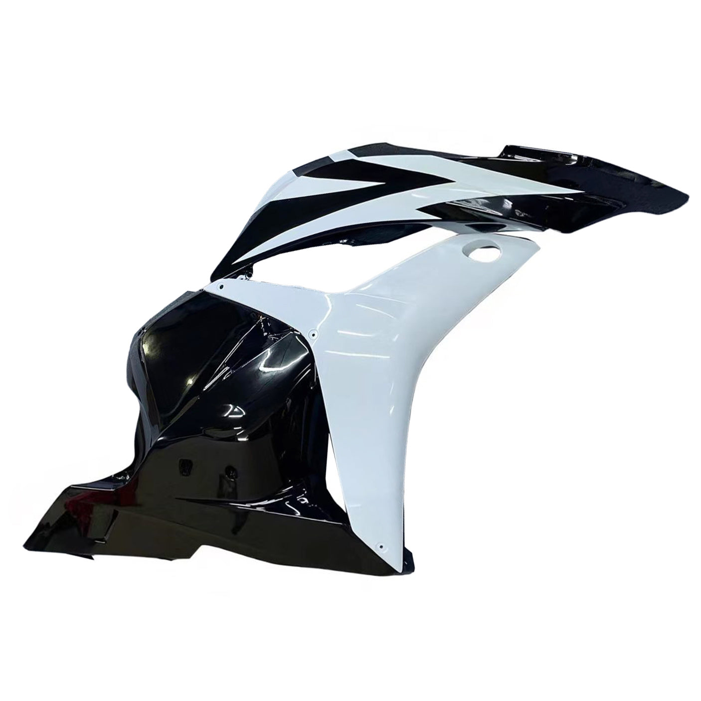 Owiewka Amotopart 2009-2012 Honda CBR 600 RR biało-czarna Hannspree Generic