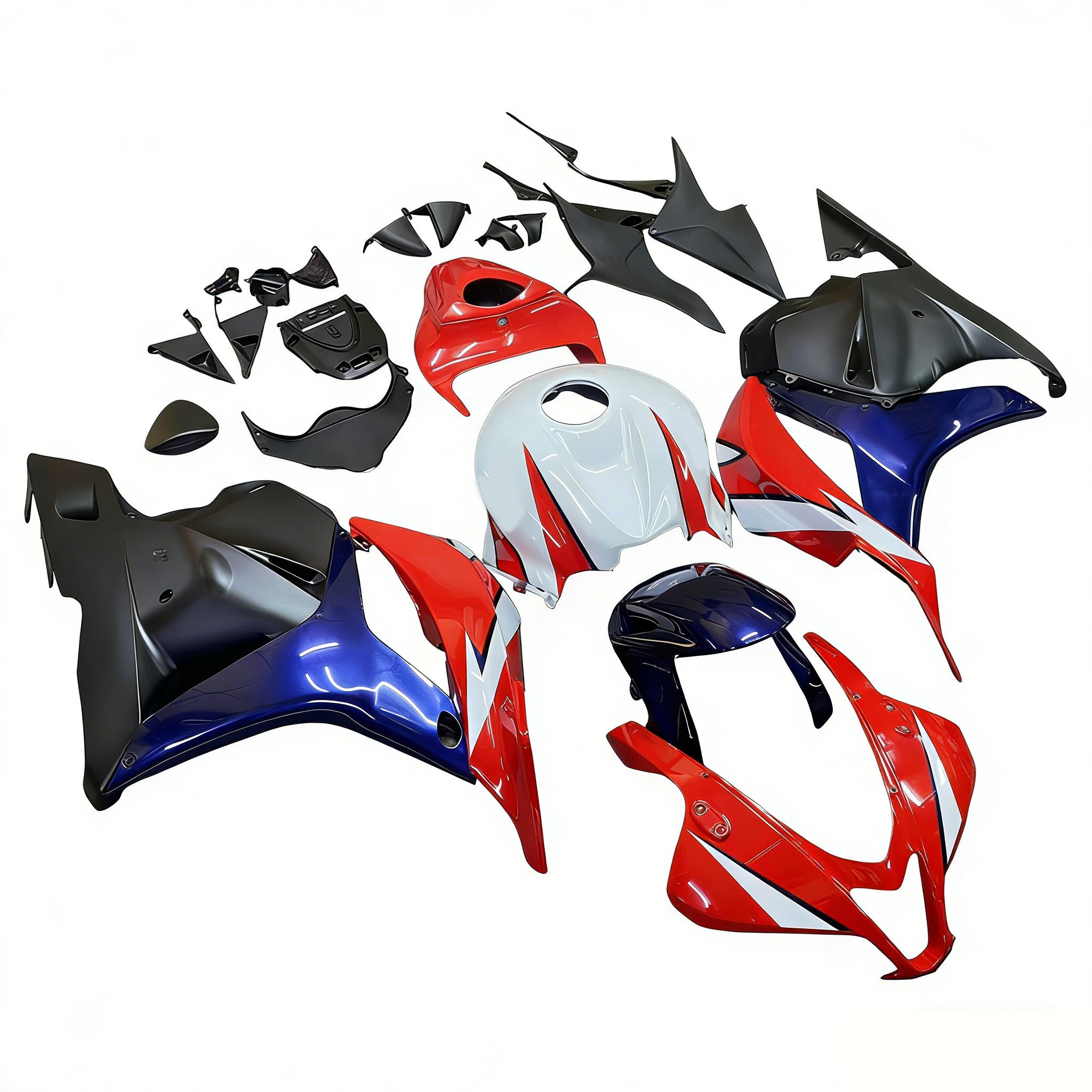Pokoje Amotopart 2009-2012 Honda CBR 600 RR Rouge Rouge Blanc Bleu CBR generic