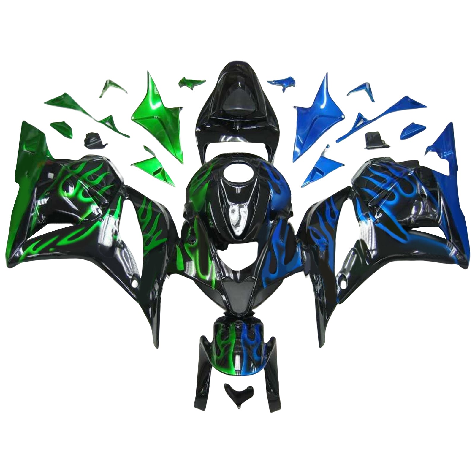 ABS Plastic Kairing Kit voor Honda CBR600R 2009-2012 F5