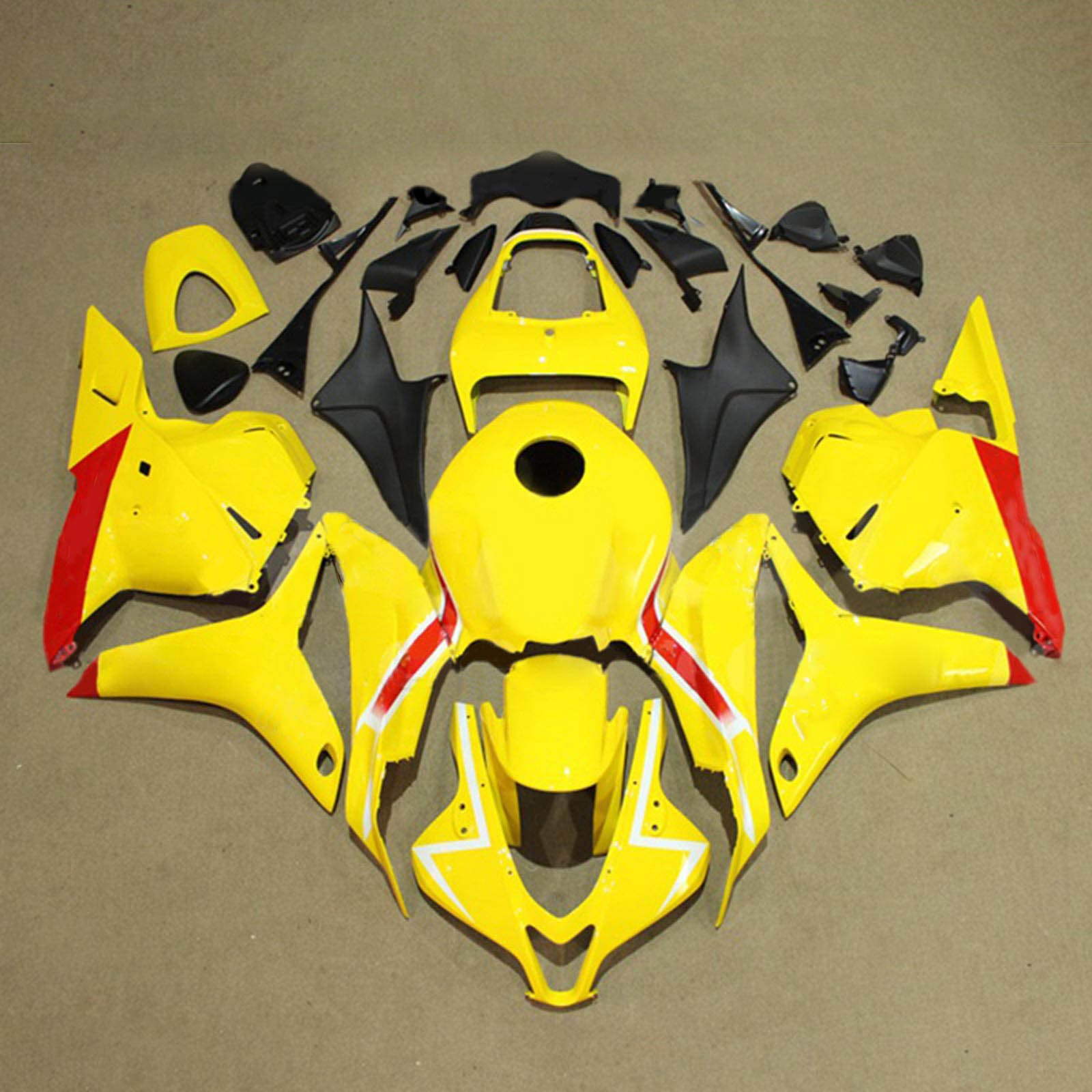 Amotopart Honda CBR600RR 2009-2012 F5 Kit de carenado de carrocería de plástico ABS