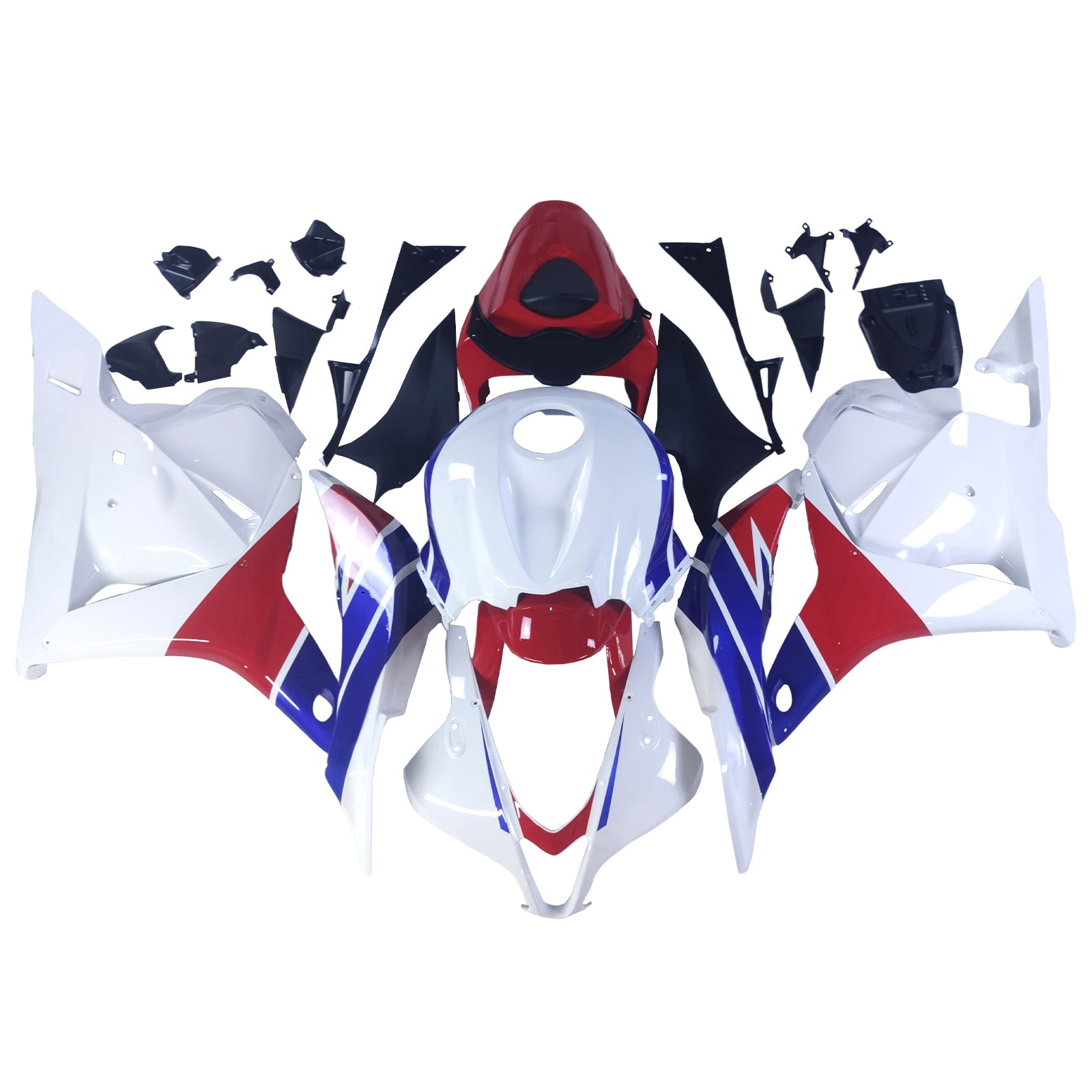 Amotopart Honda CBR600RR 2009-2012 F5 Kit Carénage Carrosserie Plastique ABS