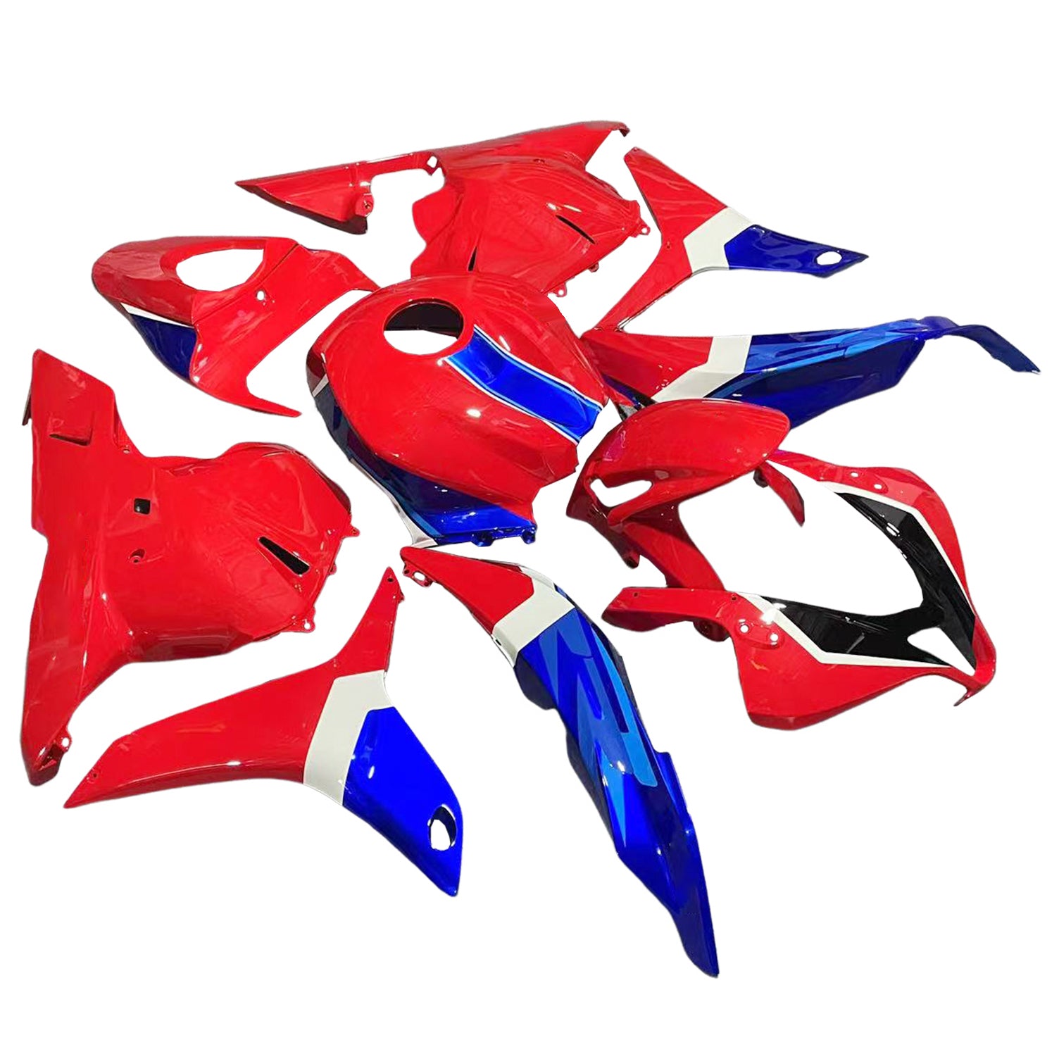 Amotopart Honda CBR600RR 2009-2012 F5 Kit Carénage Carrosserie Plastique ABS