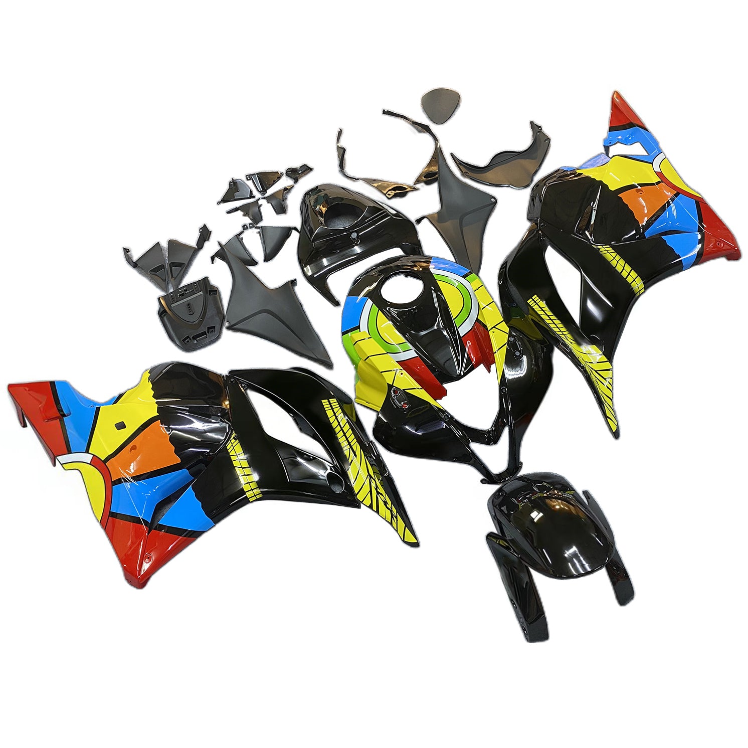Amotopart Honda CBR600RR 2009-2012 F5 Kit de carenado de carrocería de plástico ABS