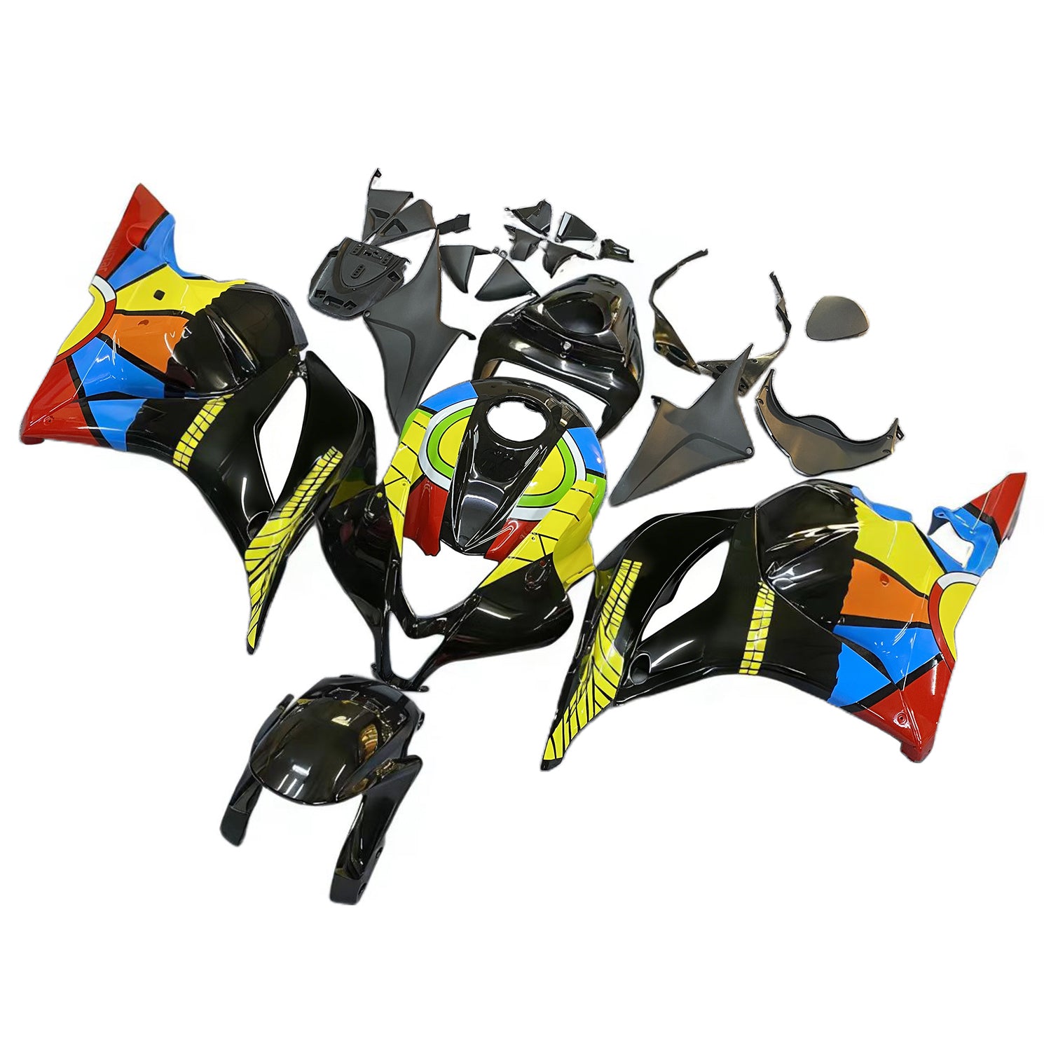 Amotopart Honda CBR600RR 2009-2012 F5 Kit de carenado de carrocería de plástico ABS