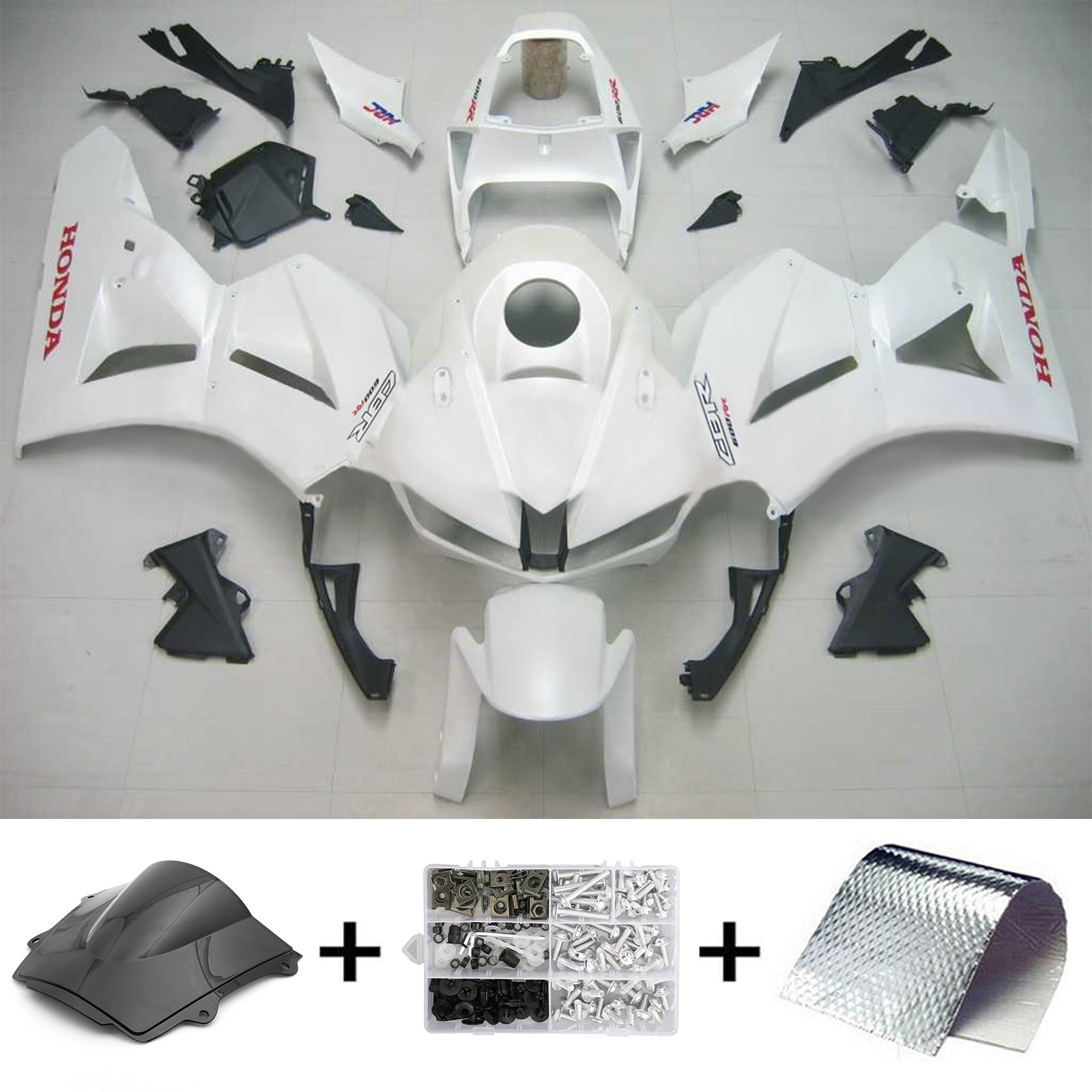 Injectie kuipkit, ABS Plastic carrosserie voor Honda CBR600rd 2013-2023 F5