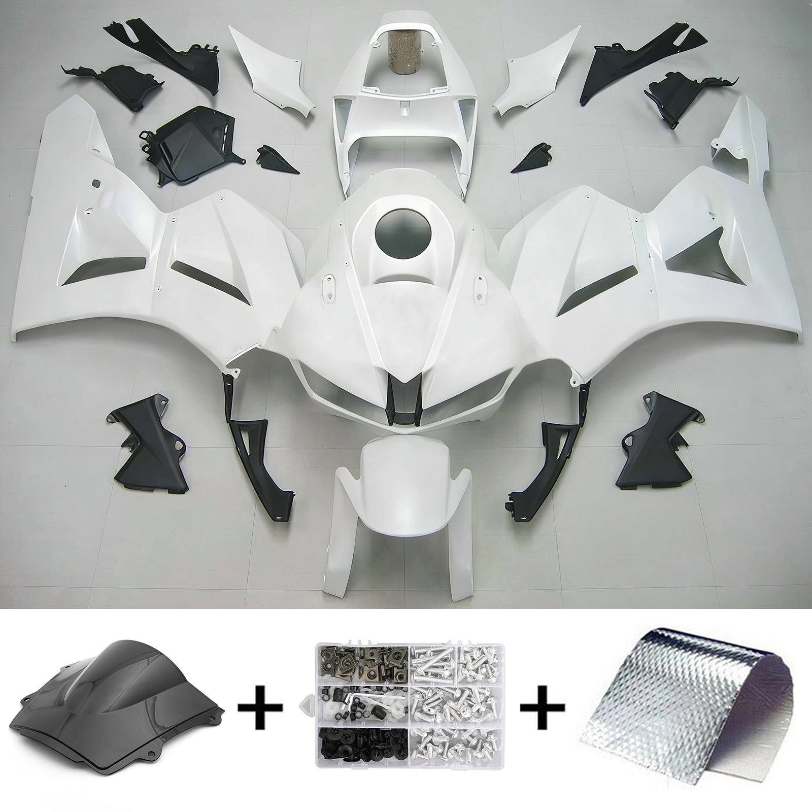 Kit de carénage par injection , carrosserie en plastique ABS Pour Honda CBR600RR 2013-2023 F5