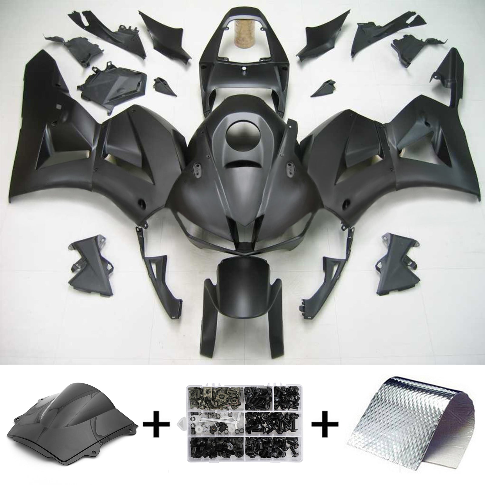 Injectie kuipkit, ABS Plastic carrosserie voor Honda CBR600rd 2013-2023 F5