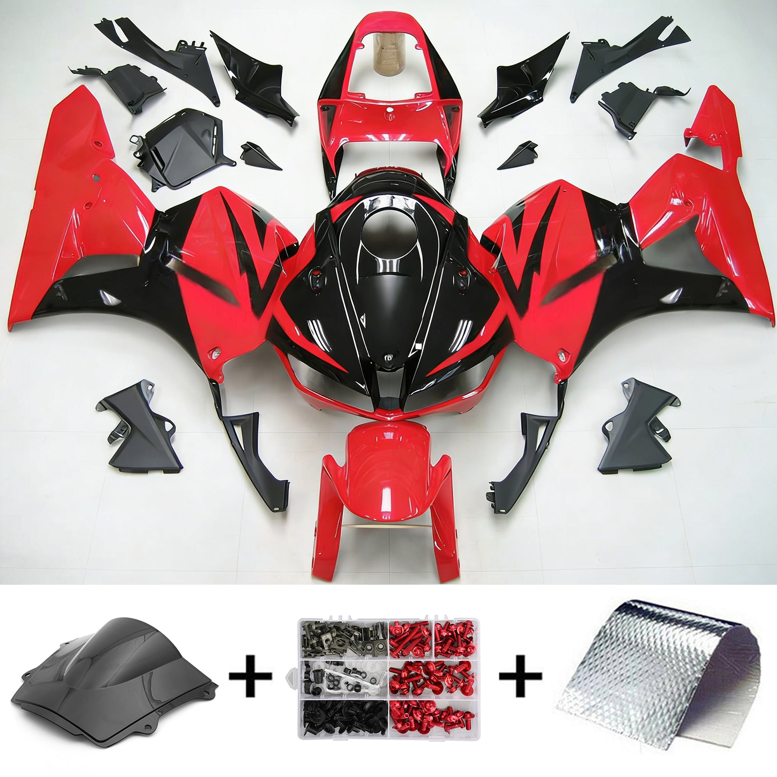 Kit de carenado de inyección, carrocería de plástico ABS para Honda CBR600RD 2013-2023 F5