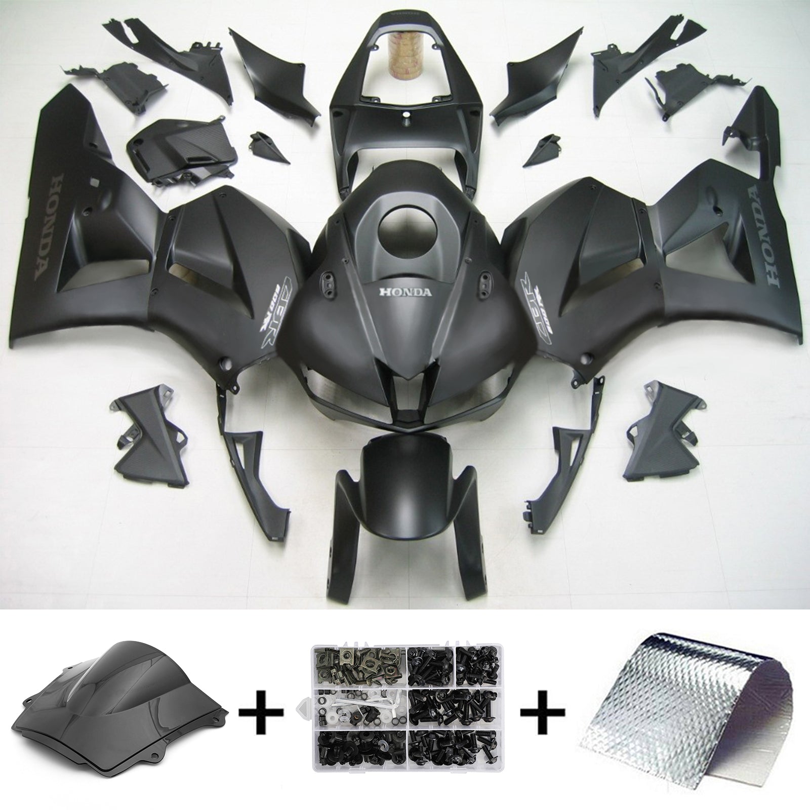 Injectie kuipkit, ABS Plastic carrosserie voor Honda CBR600rd 2013-2023 F5