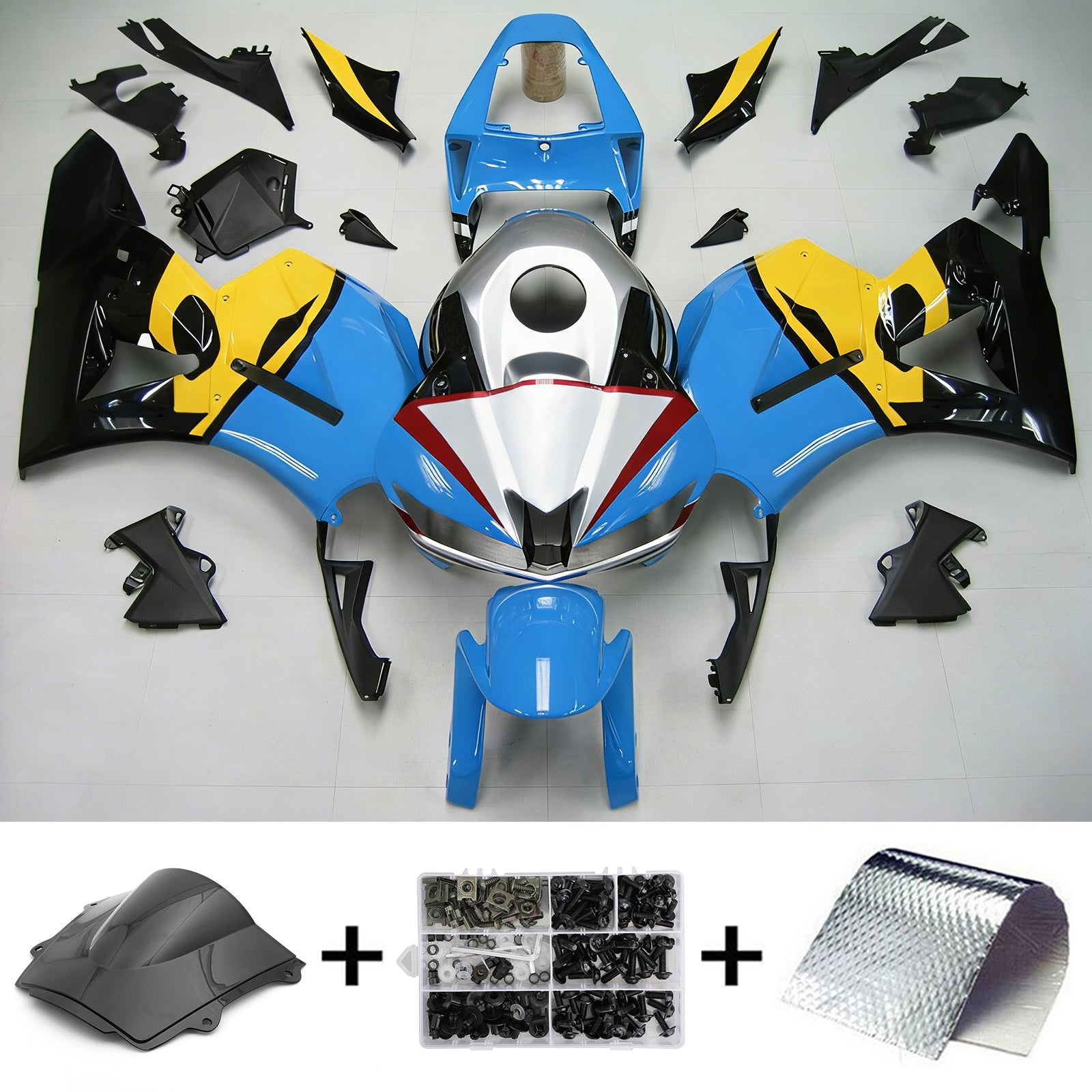 Kit de carénage par injection , carrosserie en plastique ABS Pour Honda CBR600RR 2013-2023 F5