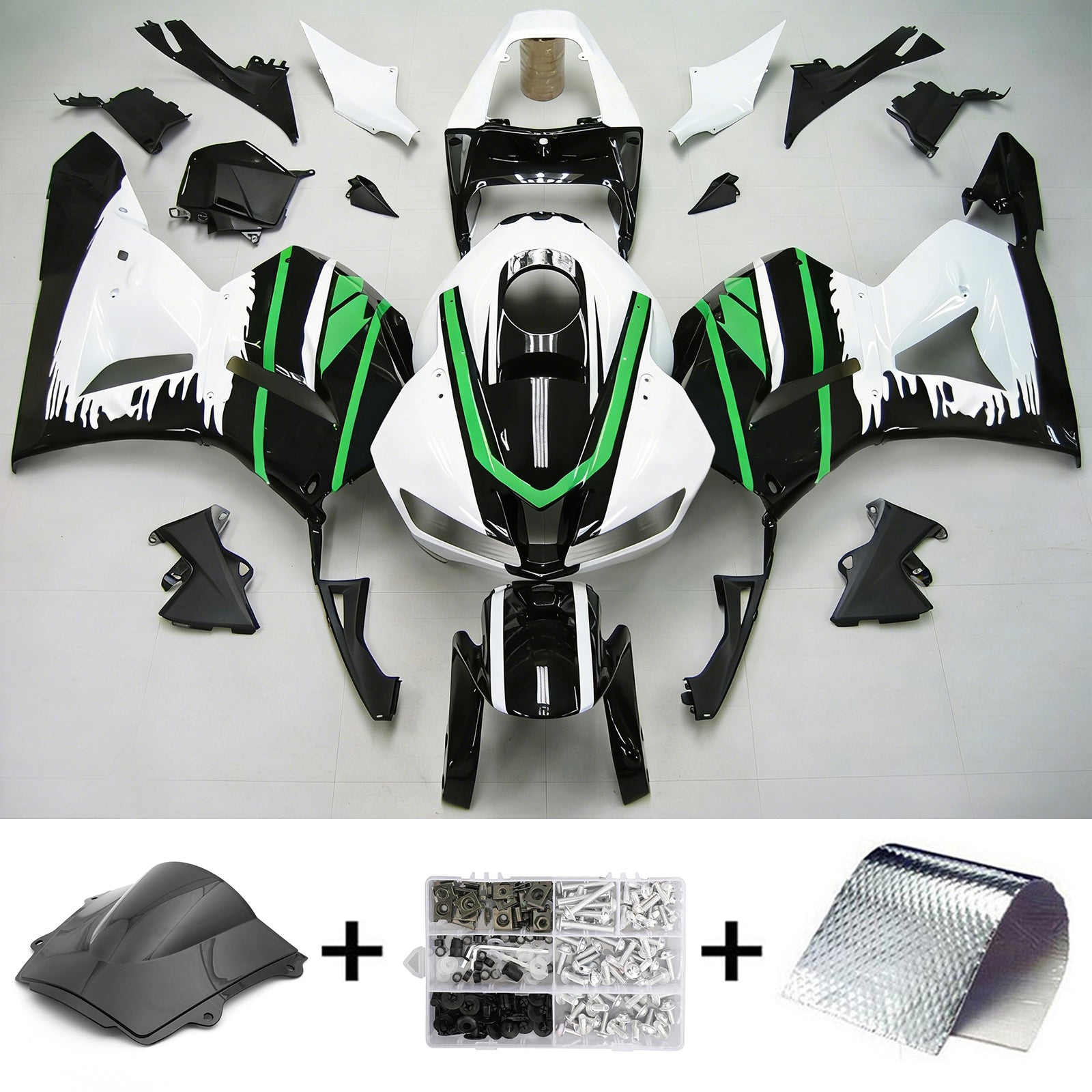 Injectie kuipkit, ABS Plastic carrosserie voor Honda CBR600rd 2013-2023 F5