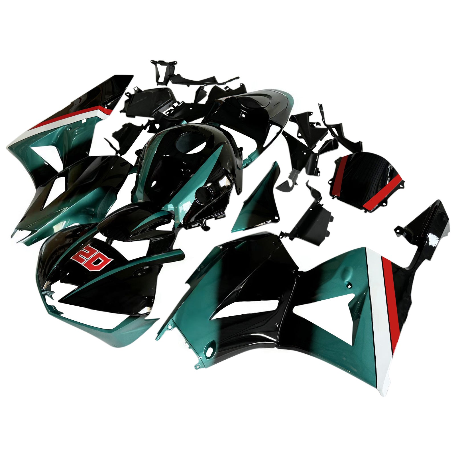 Amotopart Honda CBR600RR 2013-2023 F5 Plastikowy zestaw owiewek nadwozia ABS