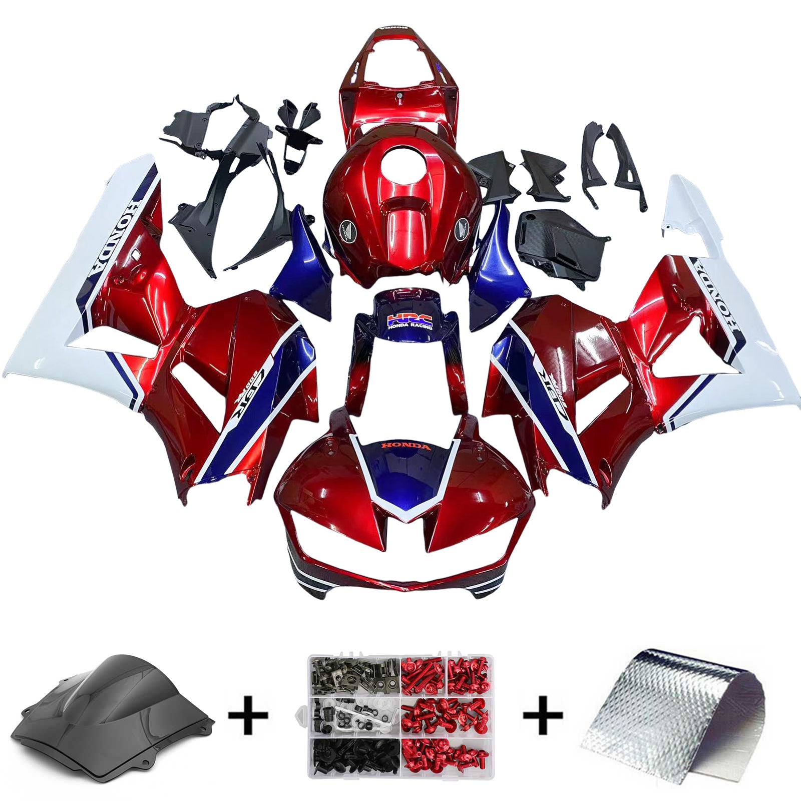 Amotopart Honda CBR600RR 2013-2023 F5 Kit Carroserie Plastic Abs