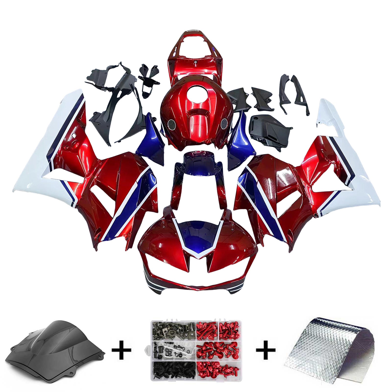 Amotopart Honda CBR600RR 2013-2023 F5 Kit Carroserie Plastic Abs