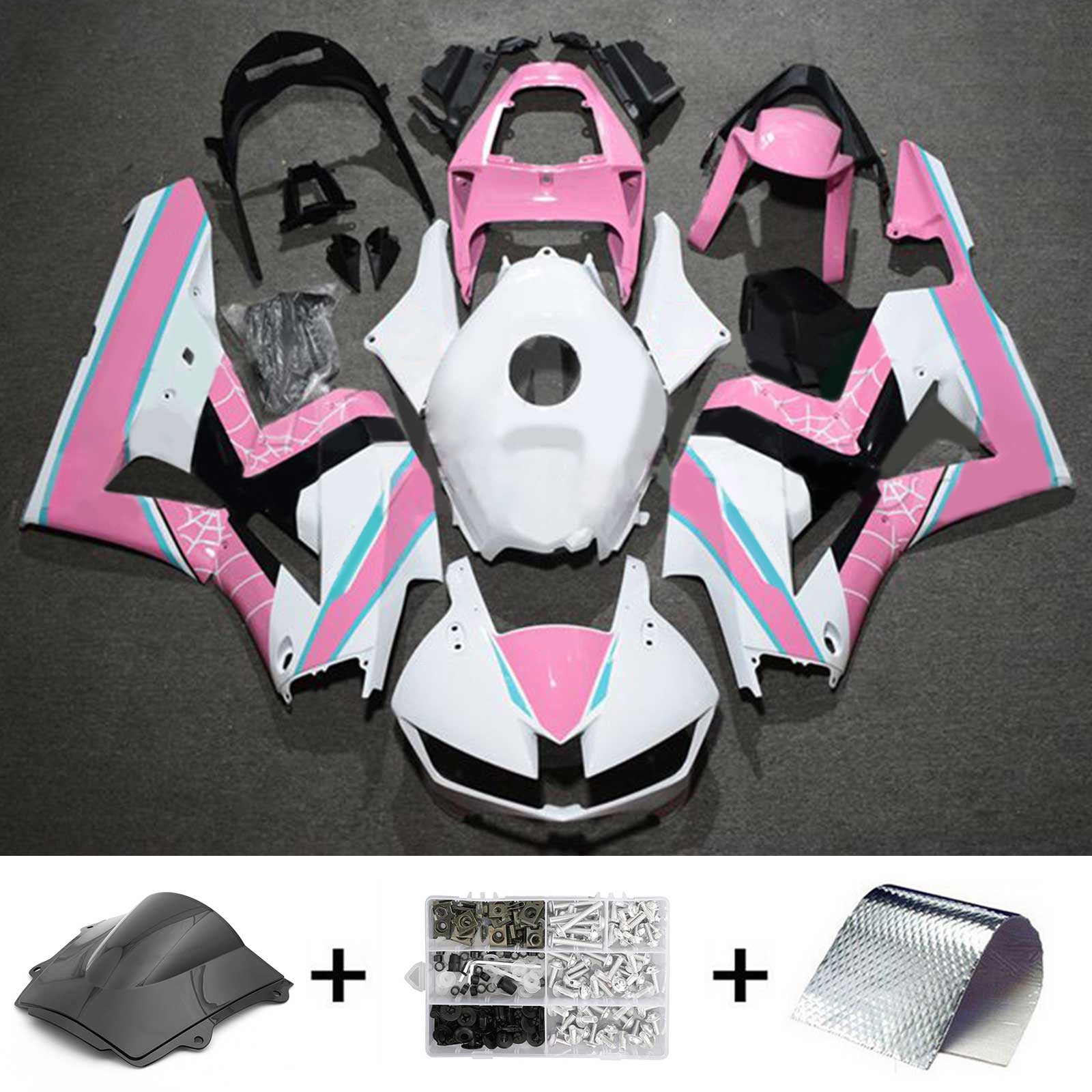 Amotopart Honda CBR600RR 2013-2023 F5 Plastikowy zestaw owiewek nadwozia ABS