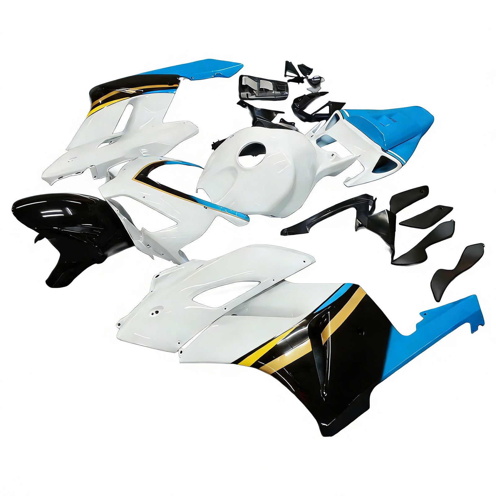 Carene Amotopart 2004-2005 Honda CBR 1000 RR Multicolor Konica Minolta Generico