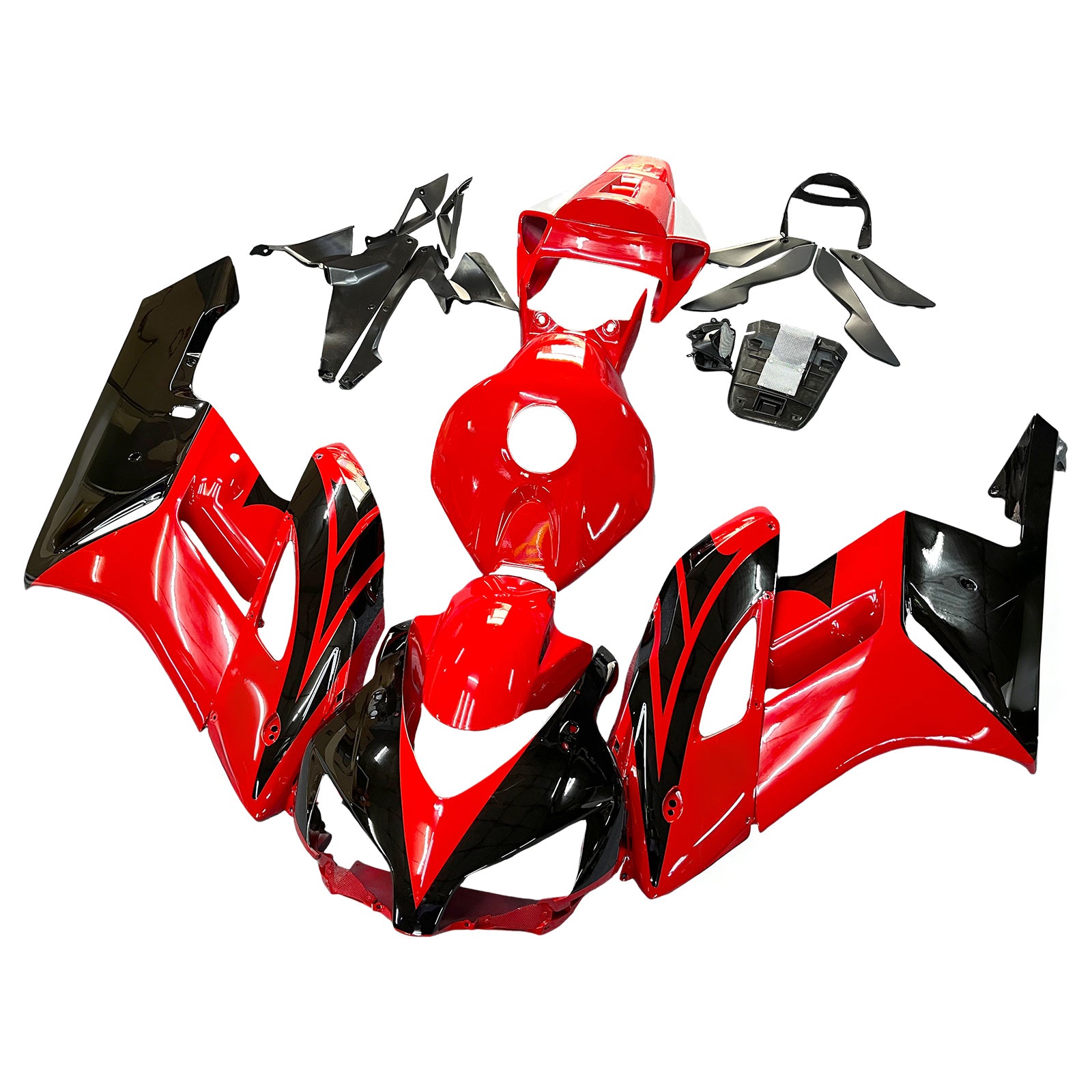 Carene Amotopart 2004-2005 Honda CBR 1000 RR Rosso Nero CBR Generico