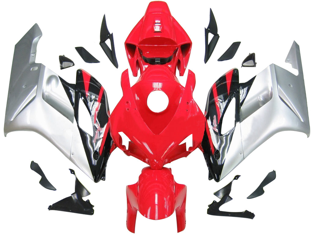 Amotopart Stroomlijnkappen 2004-2005 Honda CBR 1000 RR Rood Zilver Zwart CBR Generiek