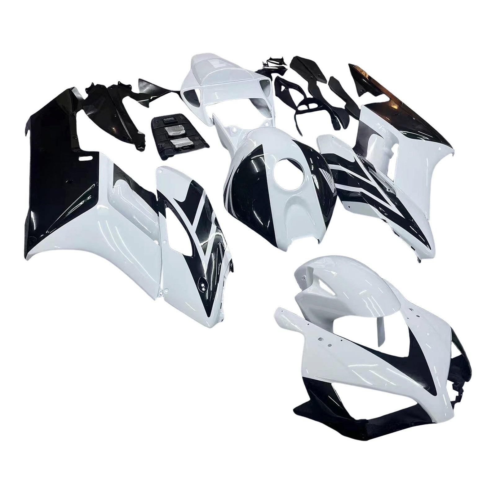 Carénages Amotopart 2004-2005 Honda CBR 1000 RR Blanc Noir CBR Generic