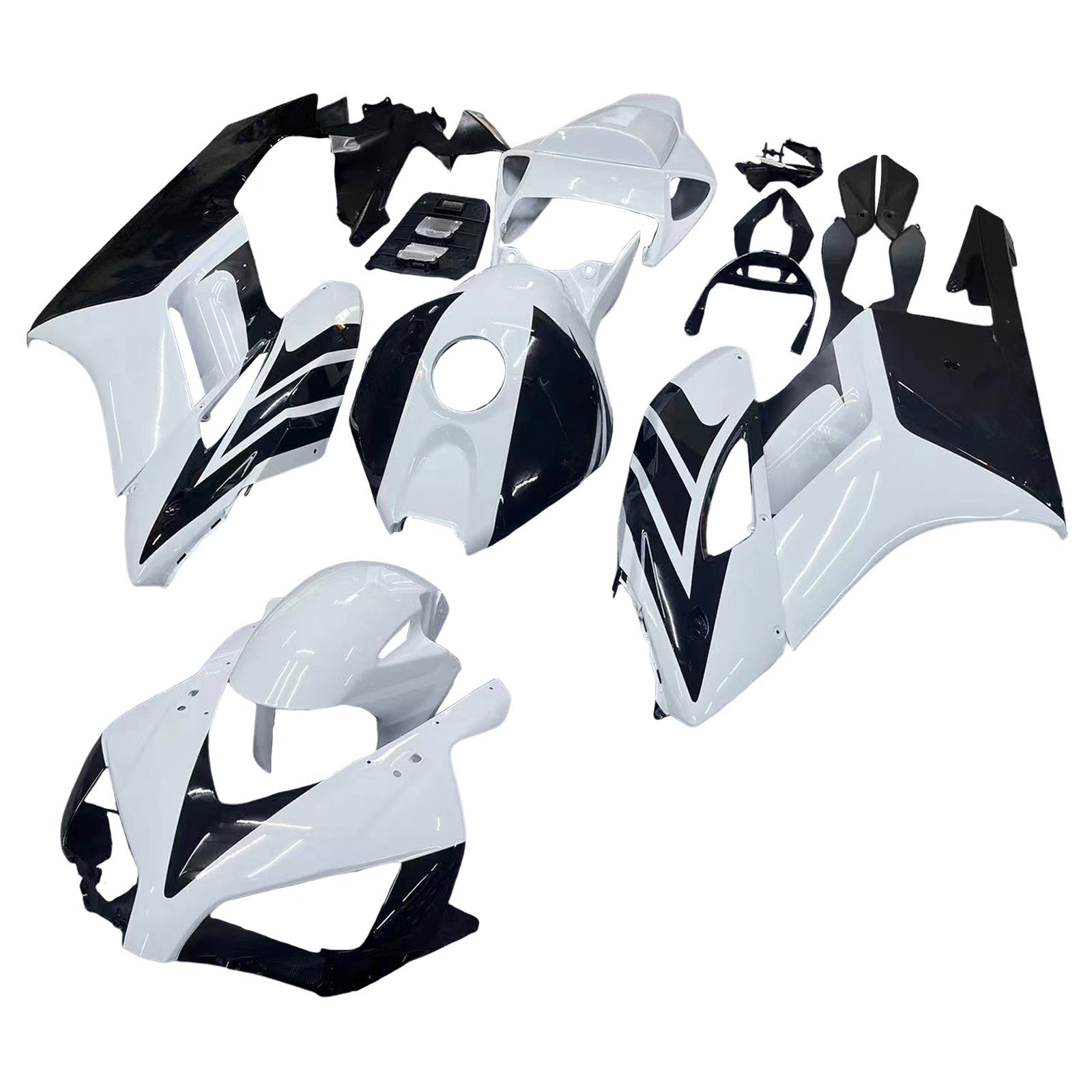 Carénages Amotopart 2004-2005 Honda CBR 1000 RR Blanc Noir CBR Generic