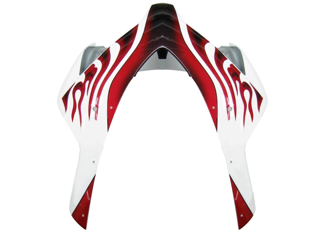 Carénages Amotopart 2004-2005 Honda CBR 1000 RR White &amp; Red Flame Shark Generic