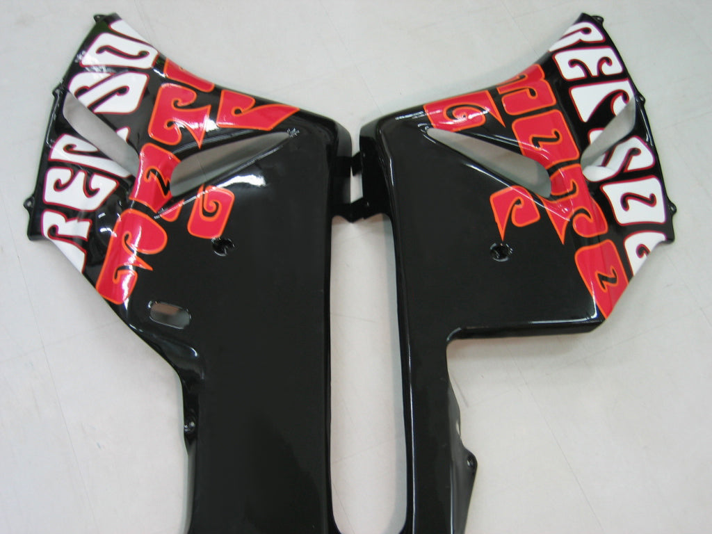 Amotopart stroomlijnkappen 2004-2005 Honda CBR 1000 RR Zwart Oranje Valentino Rossi Generiek