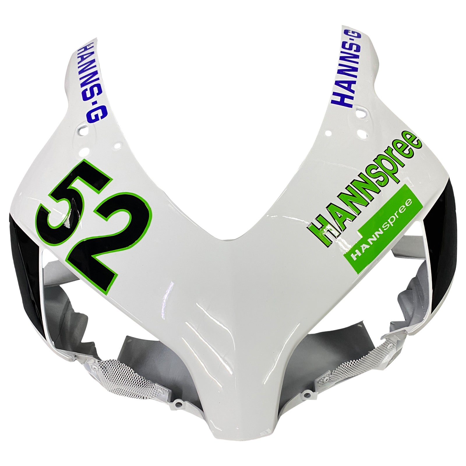 Amotopart Carenados 2004-2005 Honda CBR 1000 RR Blanco No.52 Hannspree Genérico