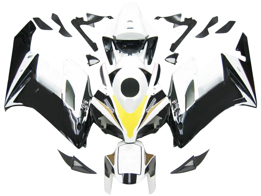 Amotopart Stroomlijnkappen 2004-2005 Honda CBR 1000 RR Zwart Wit Generiek