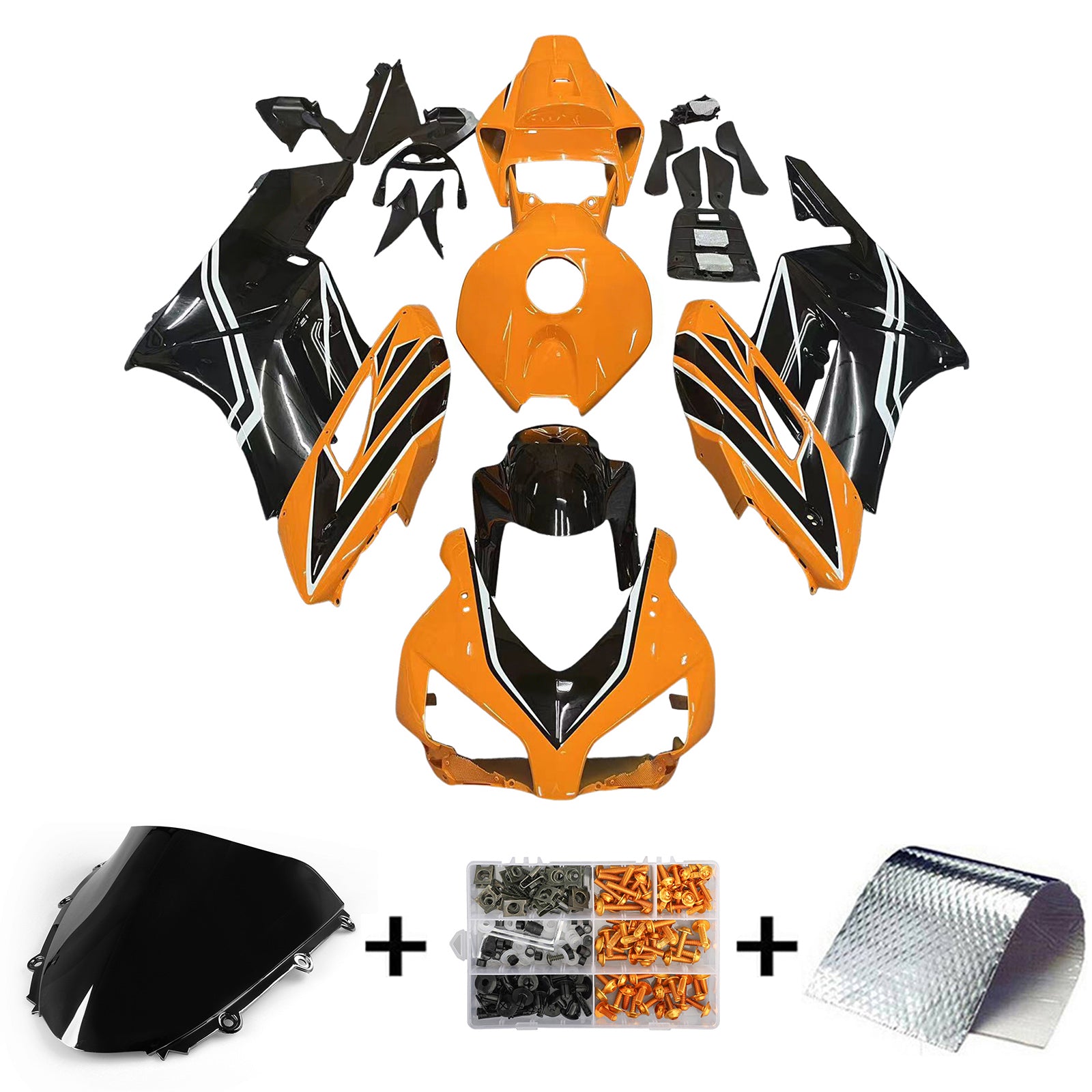 Amotopart Honda CBR1000RR 2004-2005 ABS kunststof carrosseriekuipset